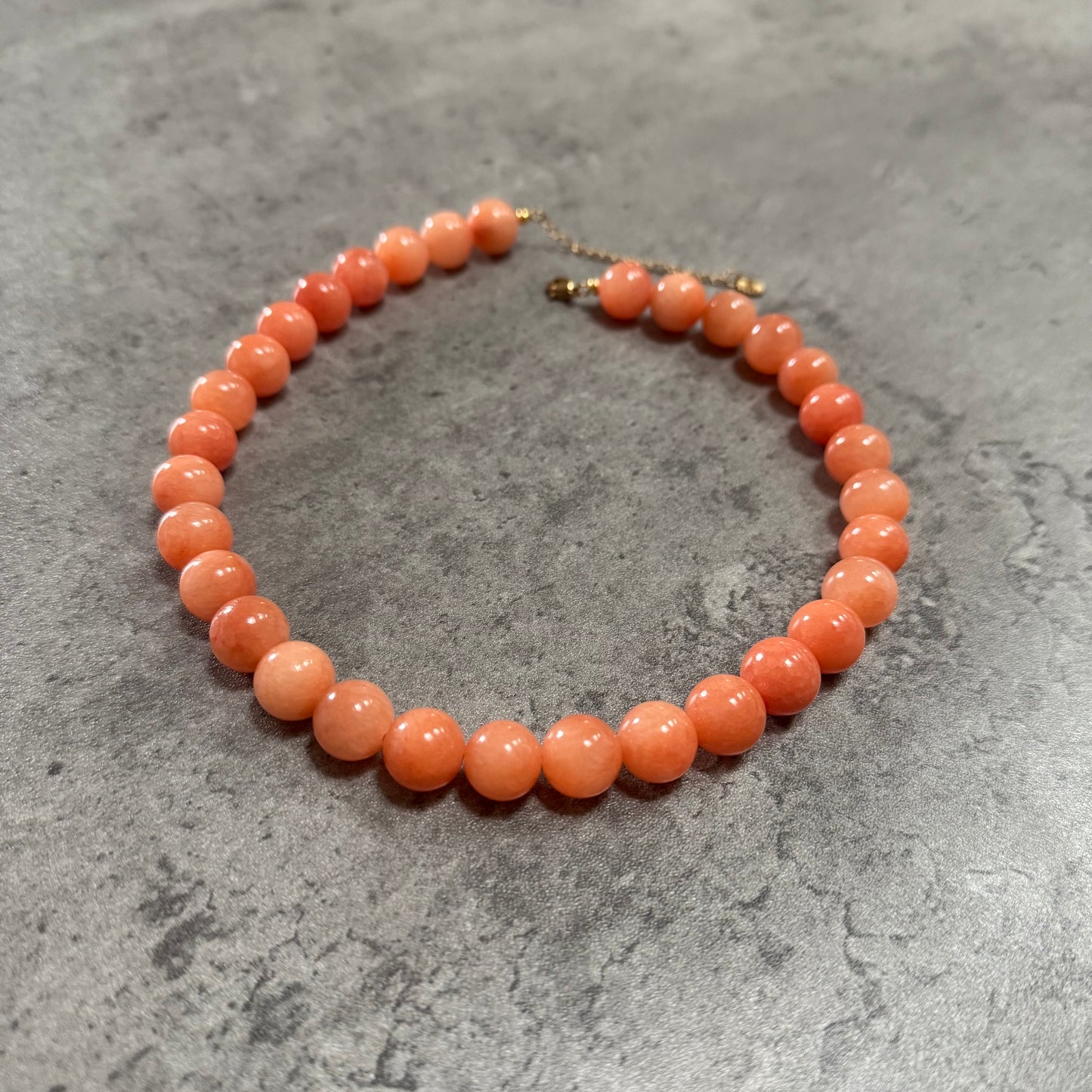 Collier Elodie - Jade Orange