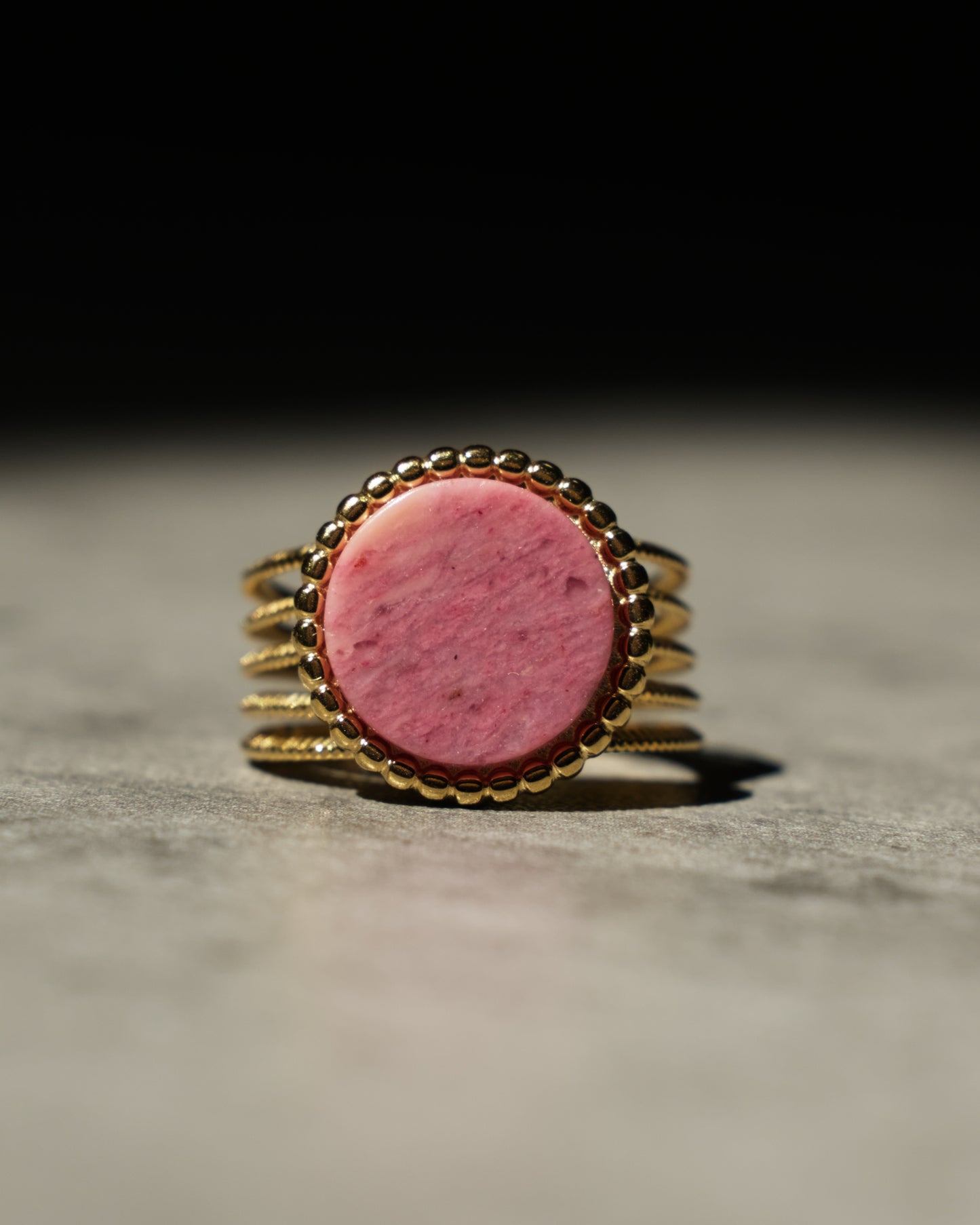 Bague Elora - pierre naturelle