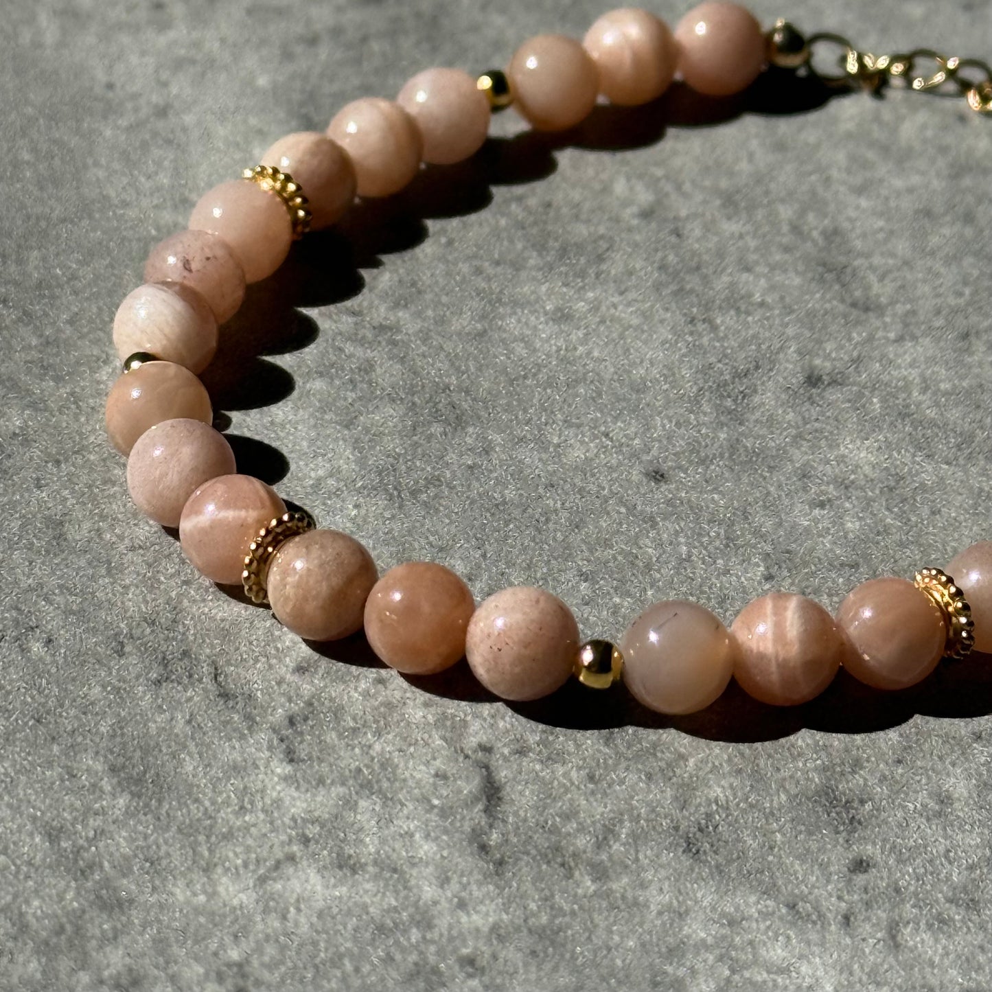 Bracelet Soléna - Pierre de soleil