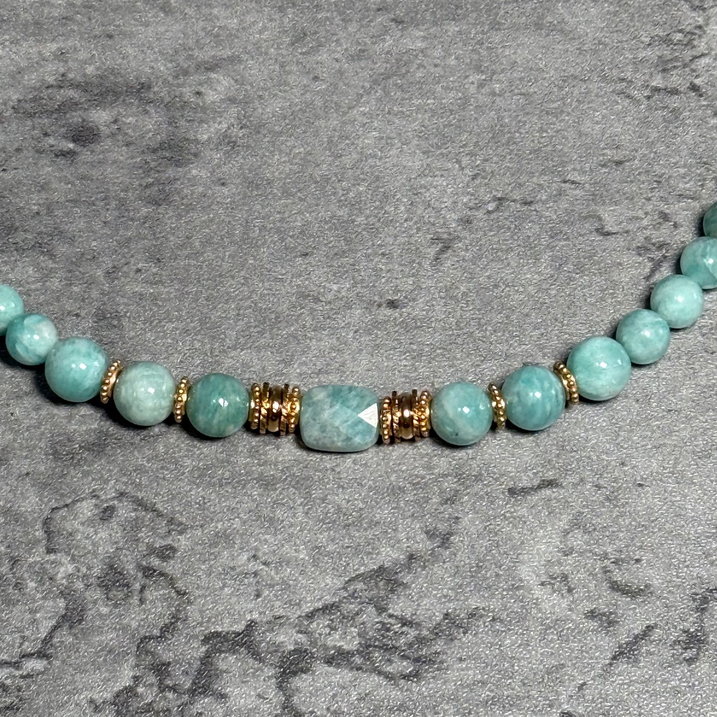 Collier Azélya - Amazonite