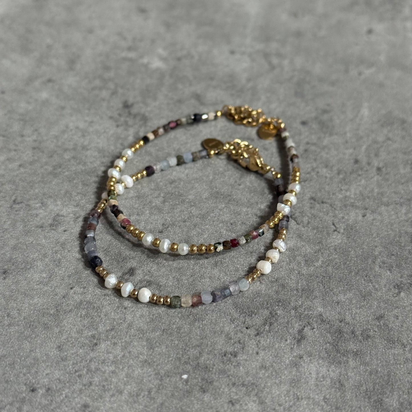 Bracelet Lorina - Tourmaline ou Agate