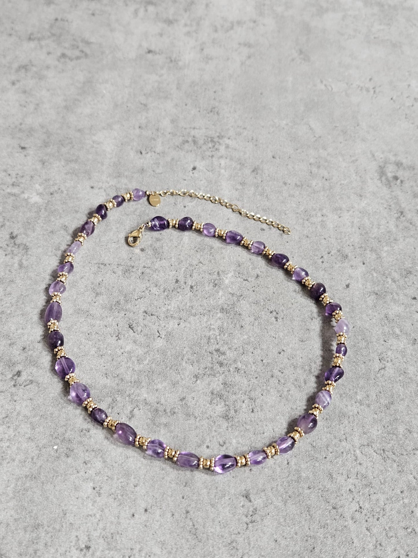 Collier Alysia - Améthyste