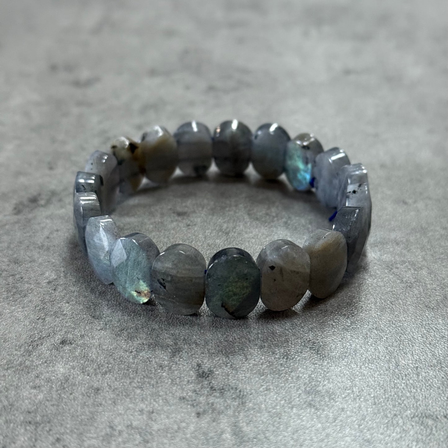 Bracelet Noé - Labradorite , Quartz rose ou Amazonite