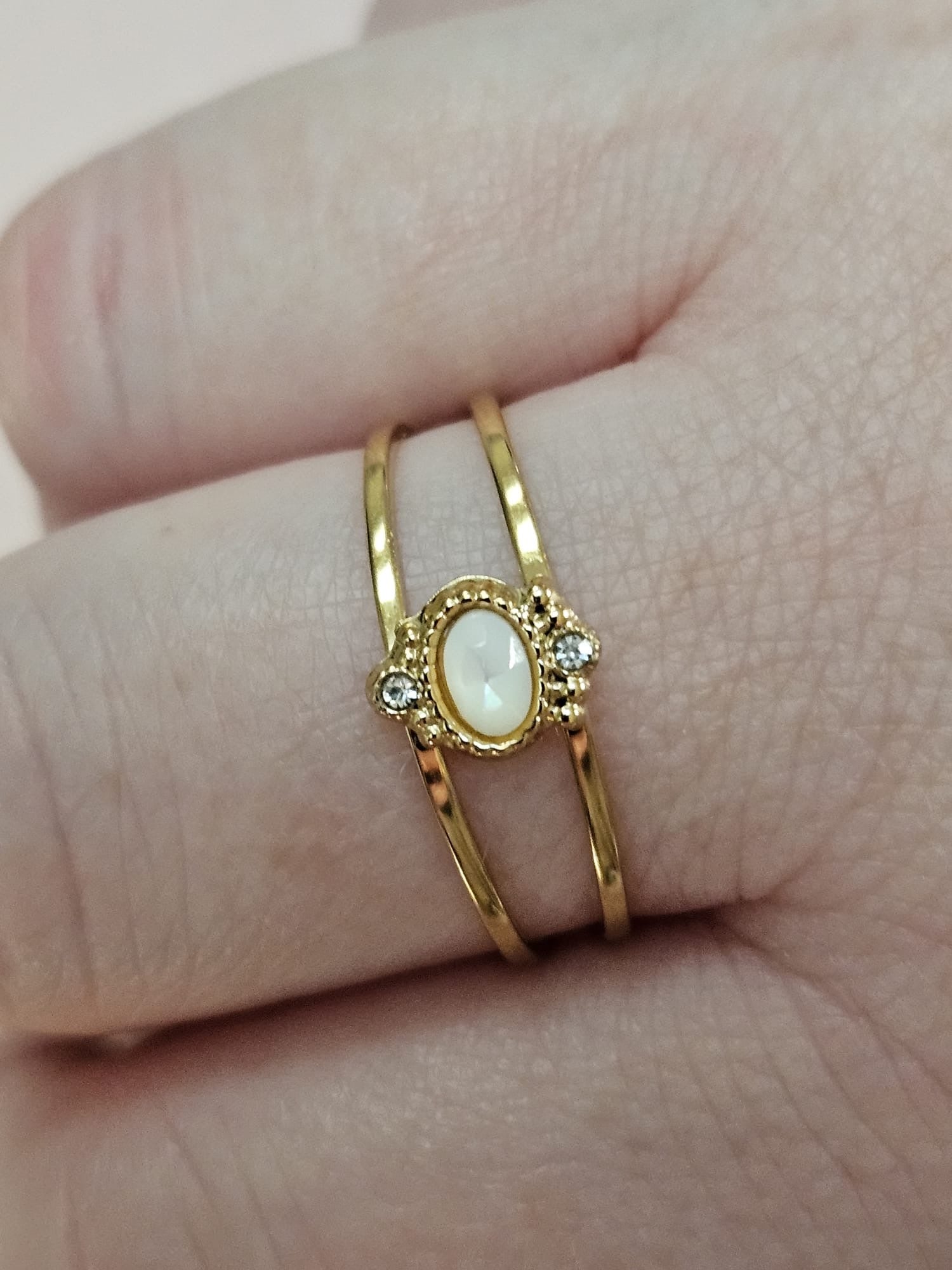 Bague Nataïs - Nacre