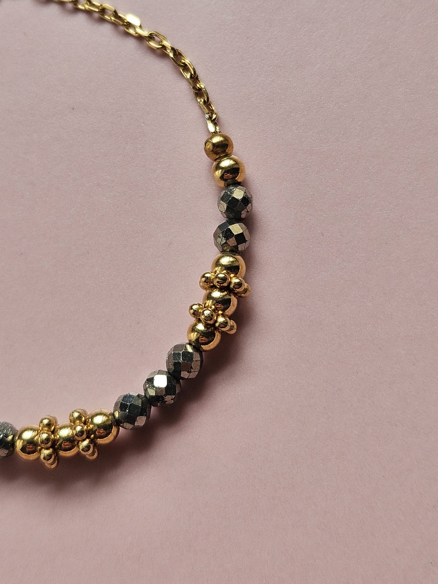 Parure Nicole - Pyrite