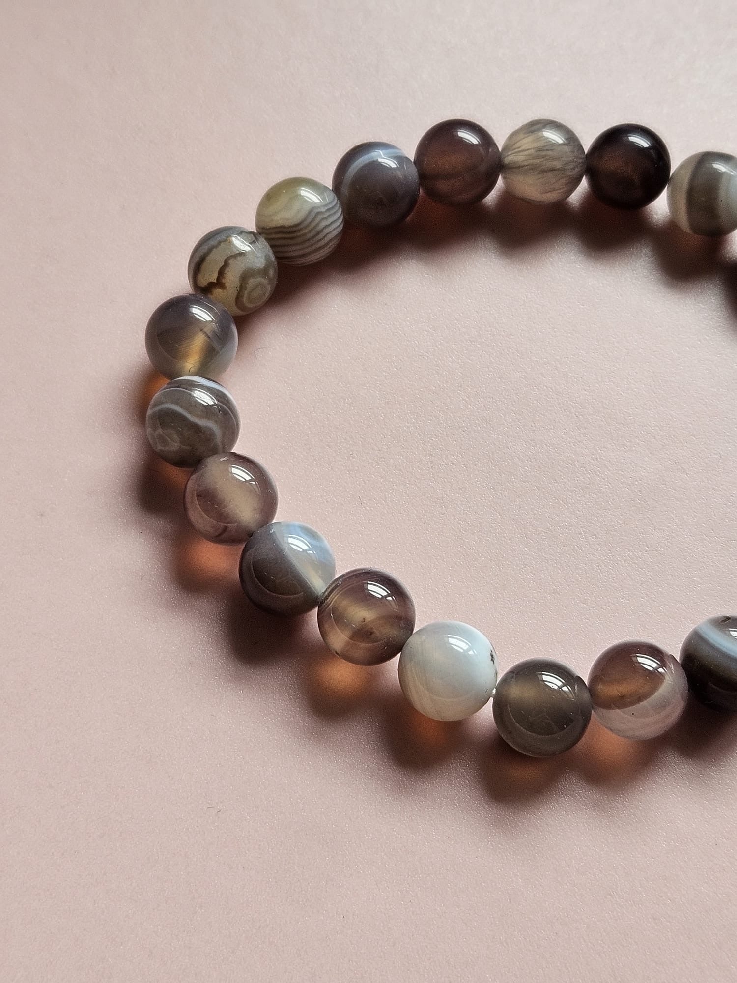 Bracelet en Agate Botswana