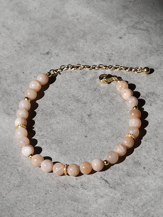 Bracelet Soléna - Pierre de soleil