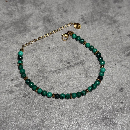 Bracelet Mélinda - Malachite