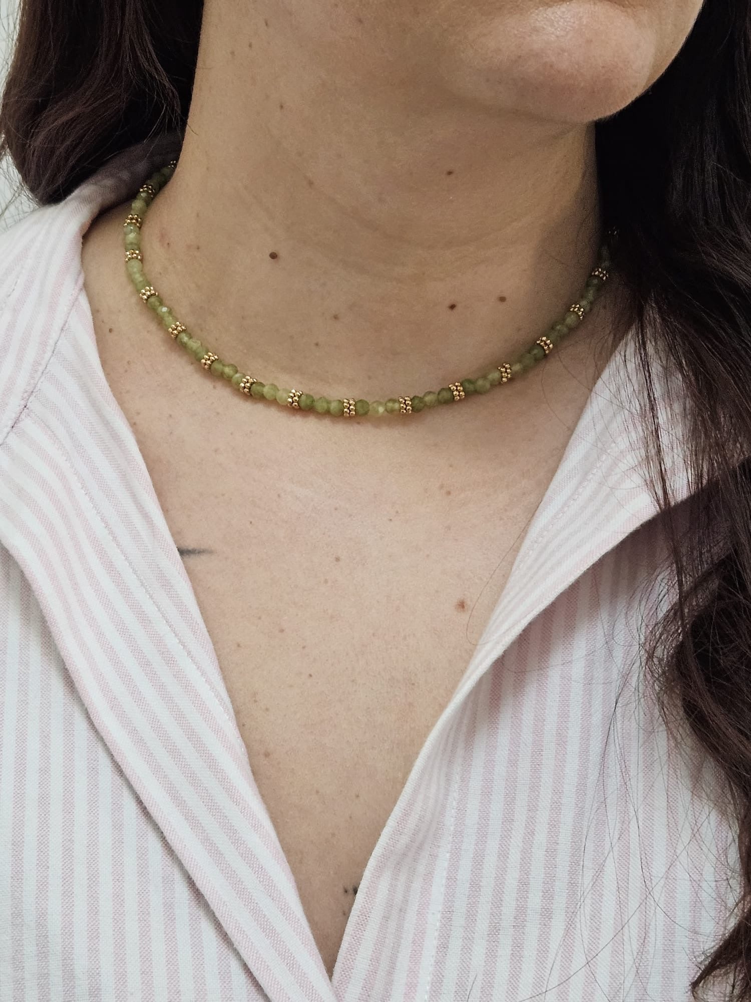 Parure Clémence - Péridot