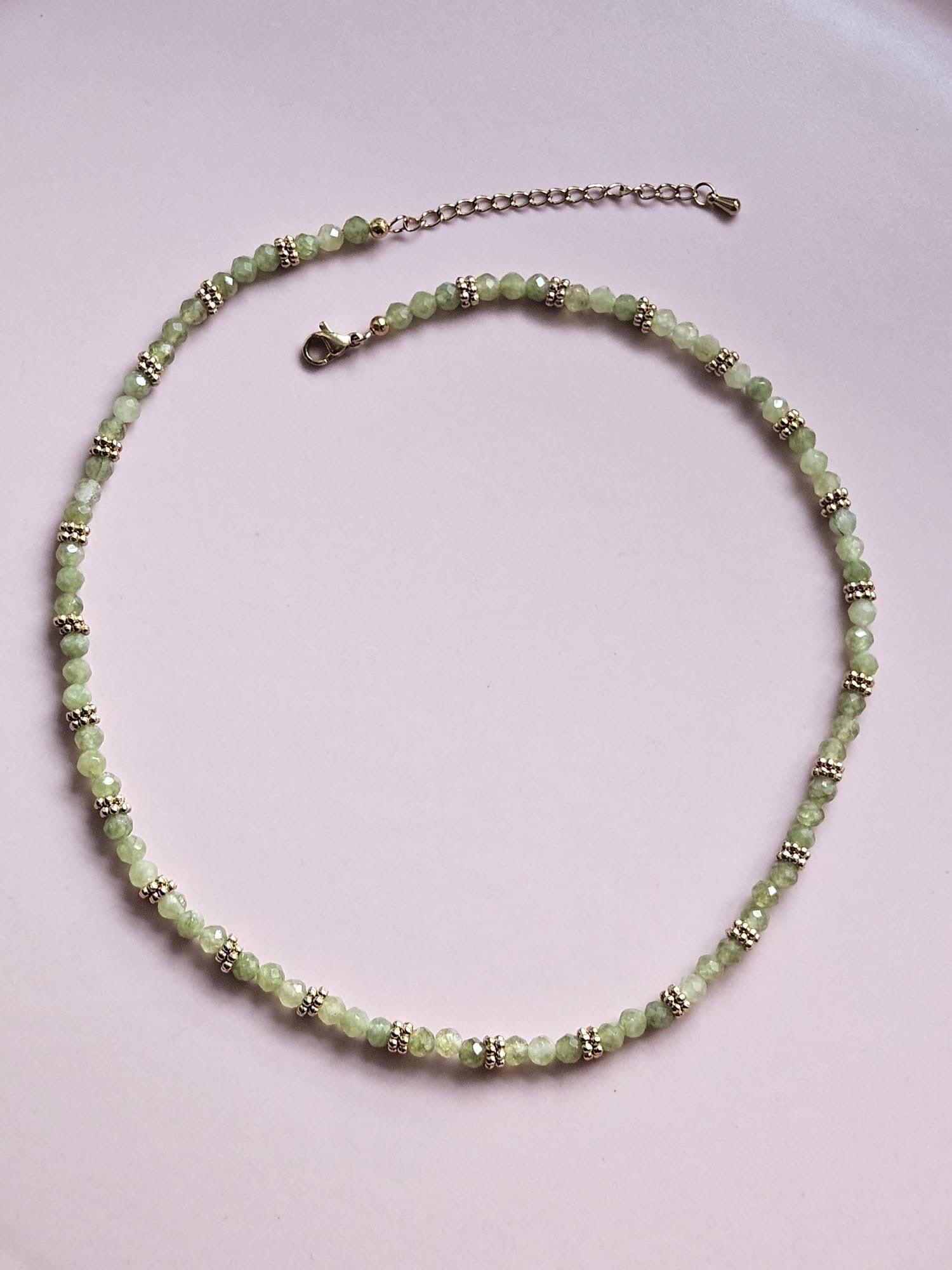 Parure Clémence - Péridot