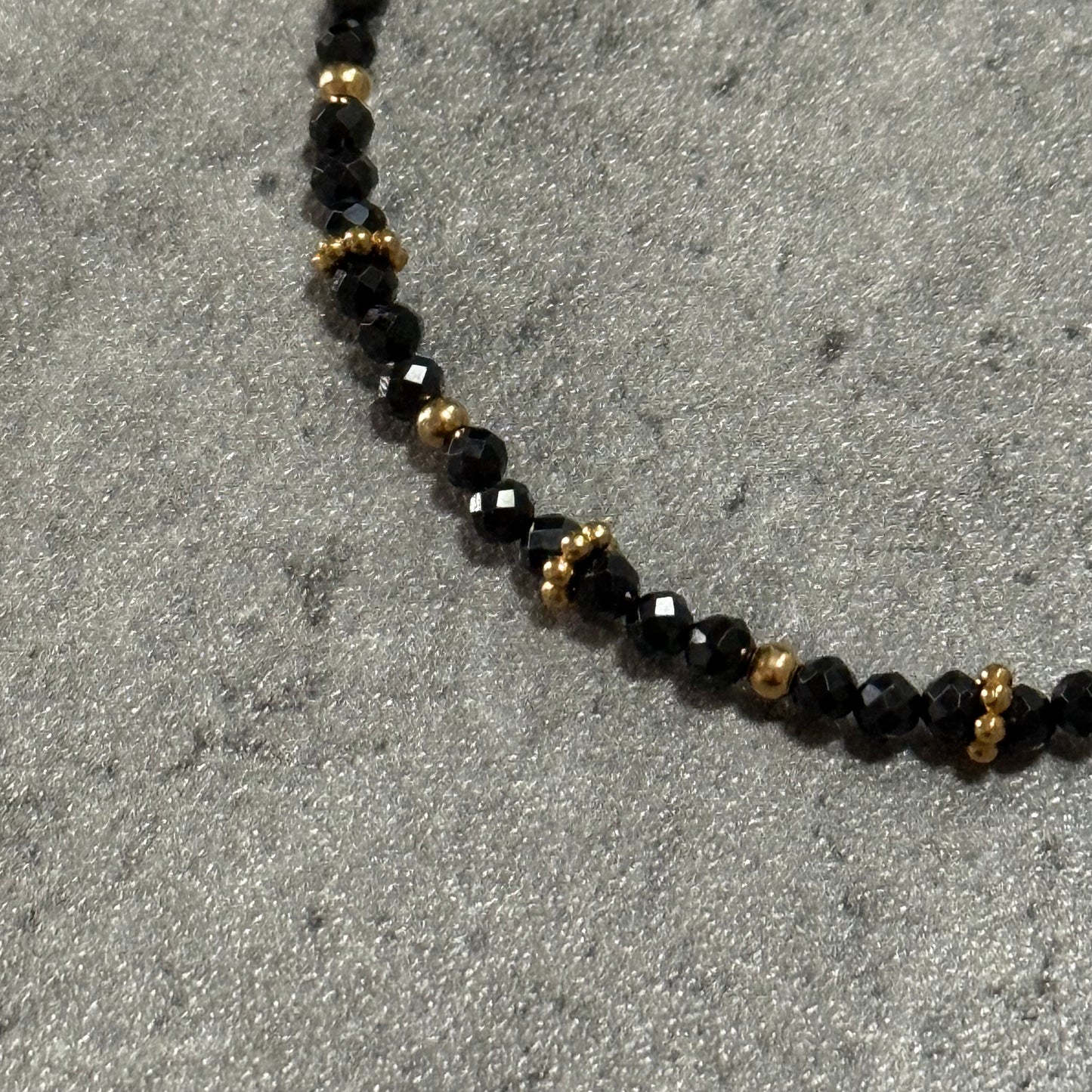 Bracelet Anaëlle - Spinelle Noire