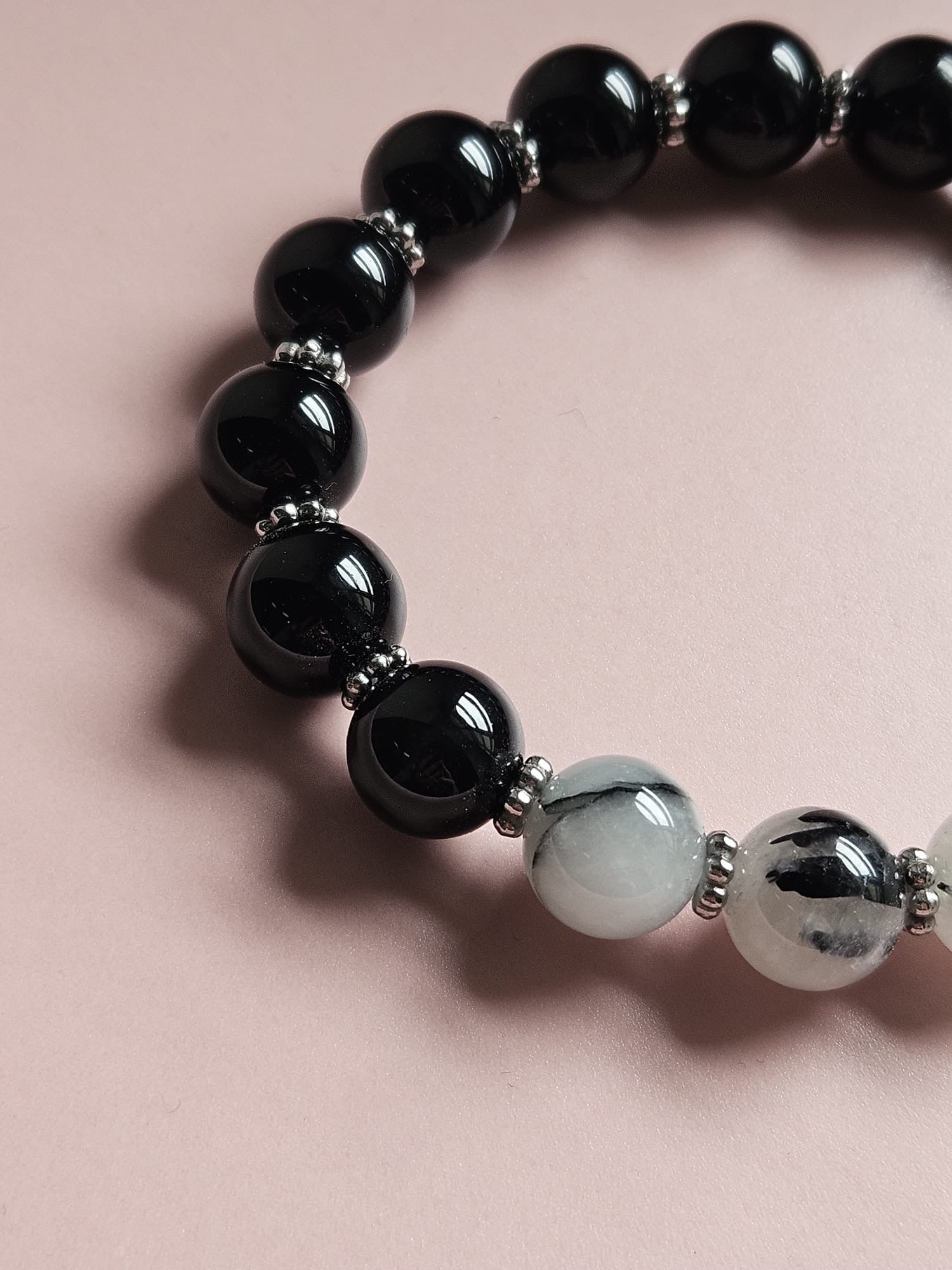 Bracelet Midnight - Obsidienne