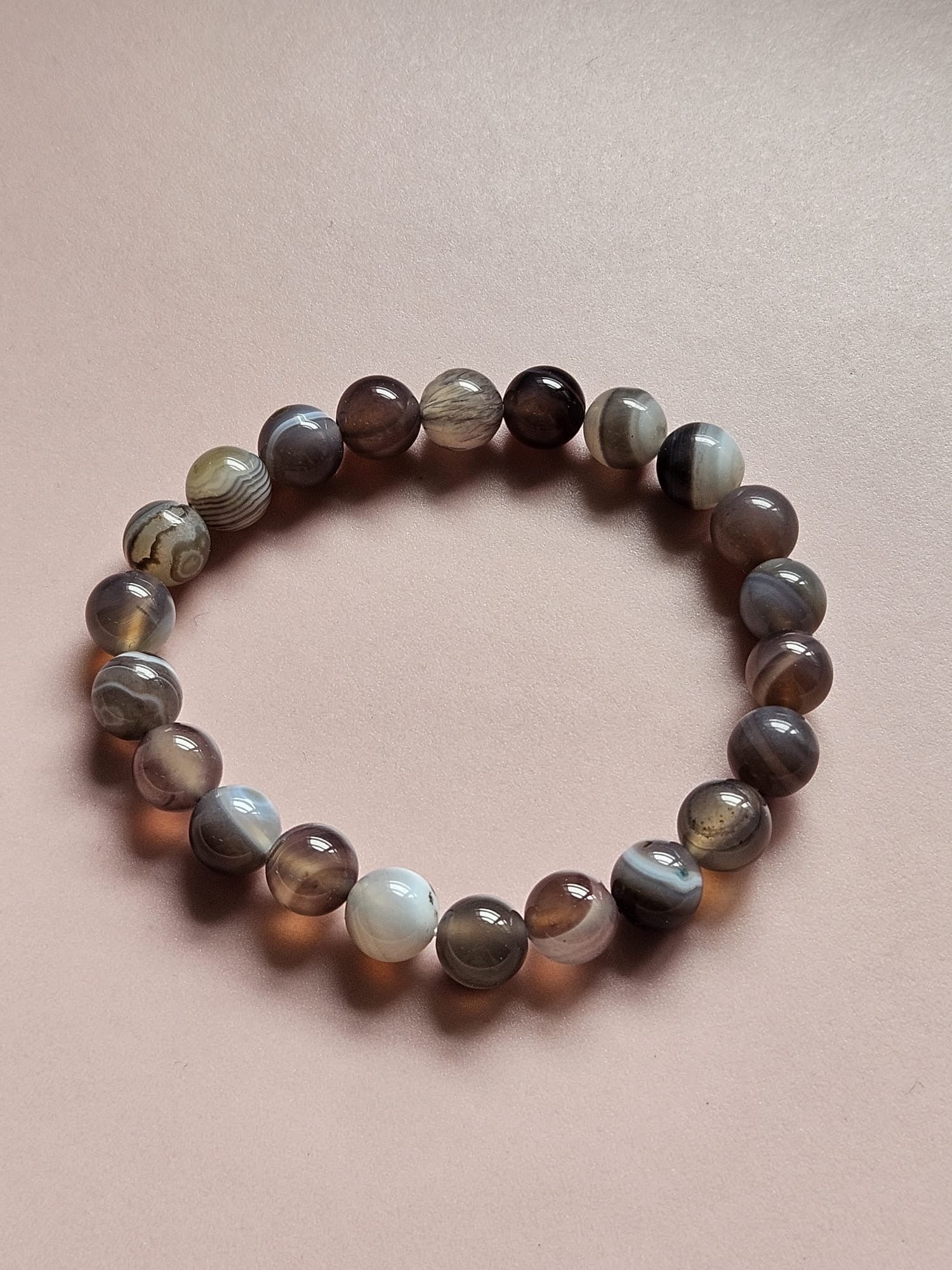 Bracelet en Agate Botswana
