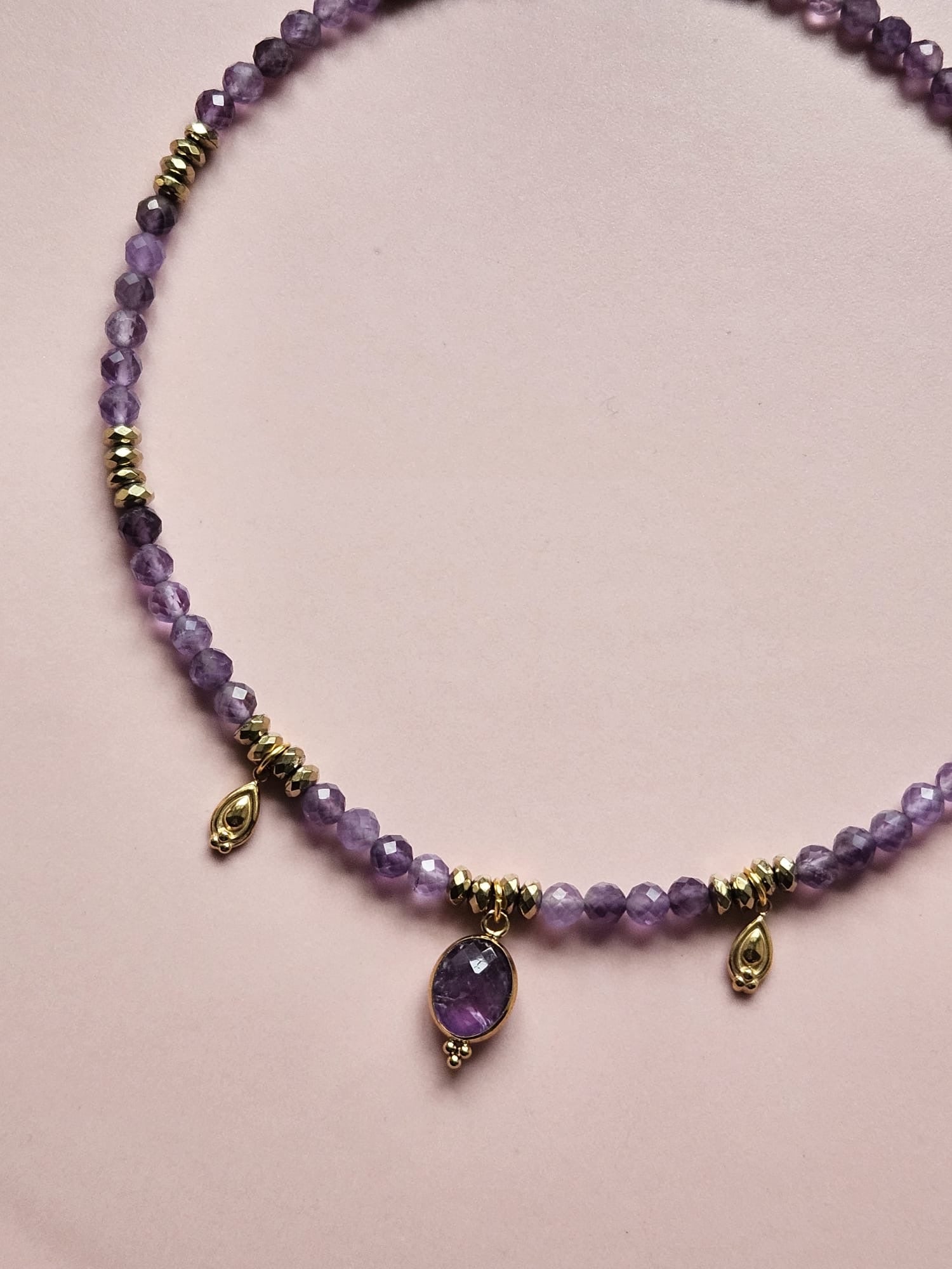 Collier Divina - Améthyste