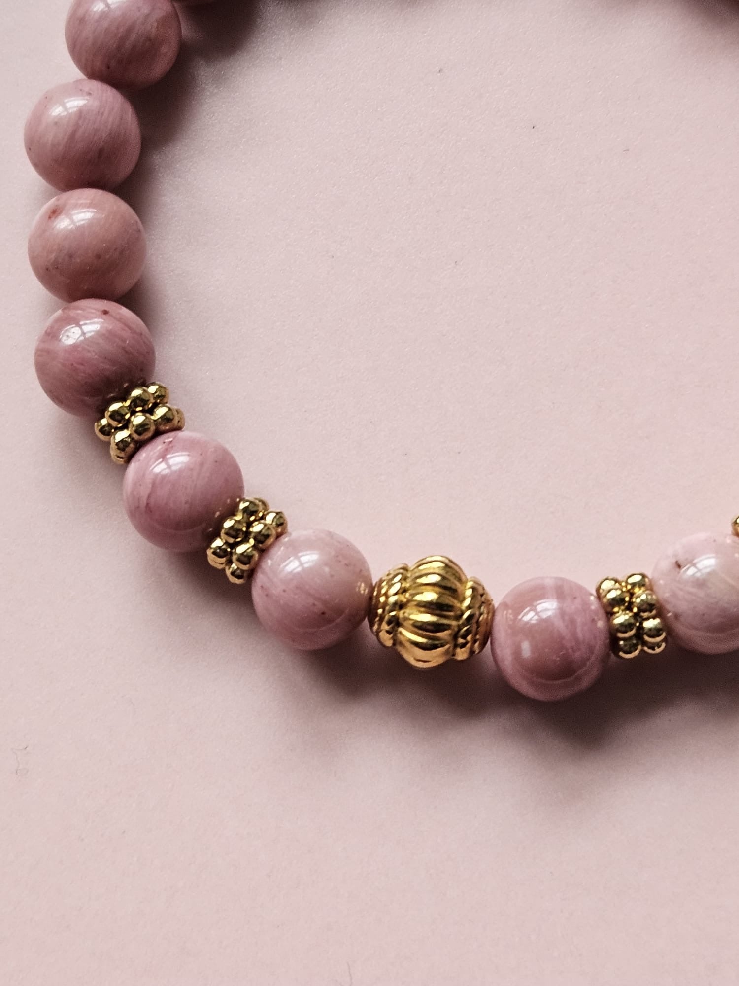 Bracelet Céleste - Rhodonite