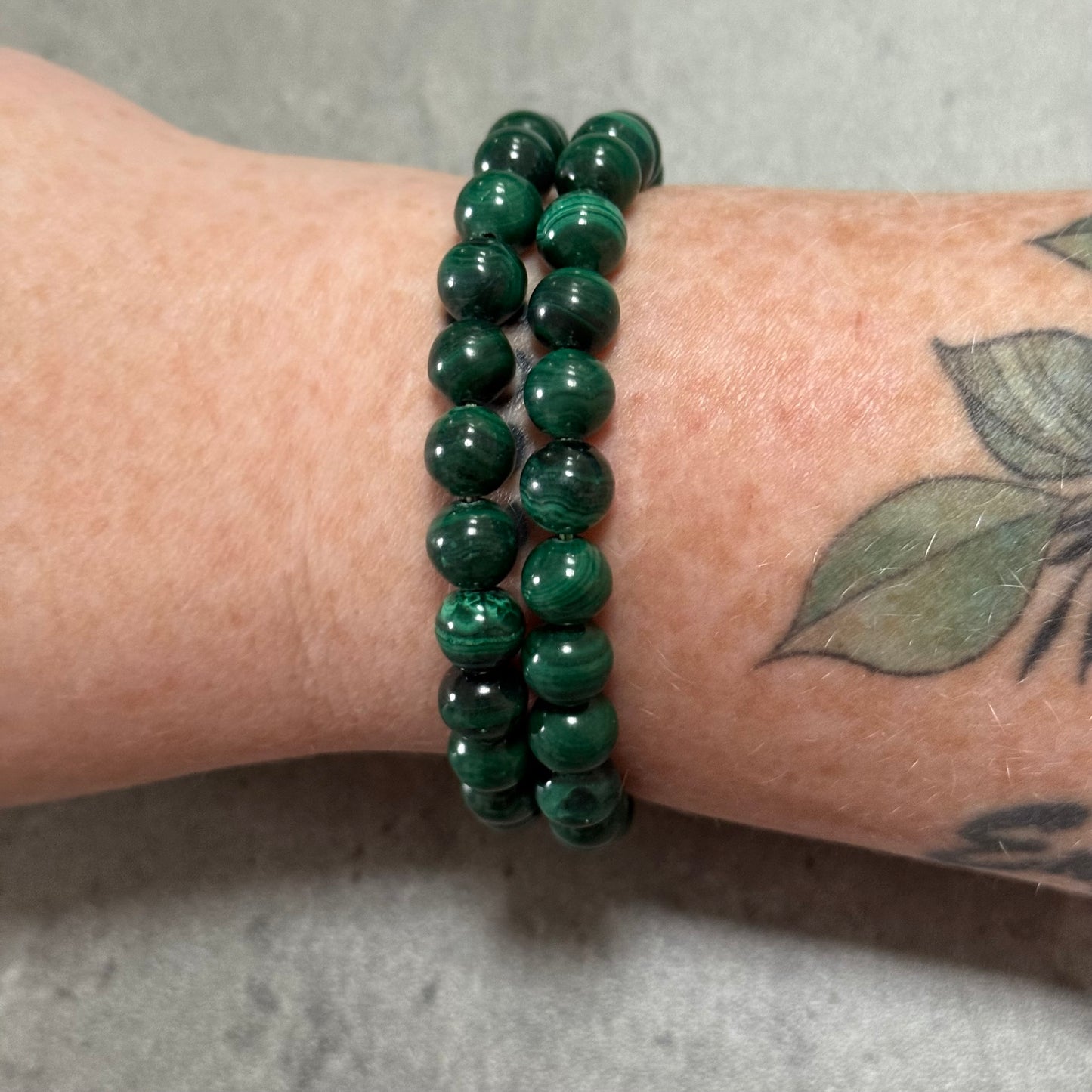 Bracelet en Malachite