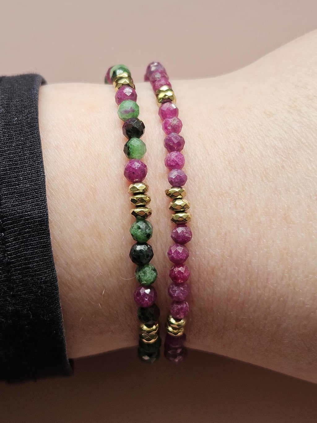 Bracelet Éden - Rubis de Tanzanie