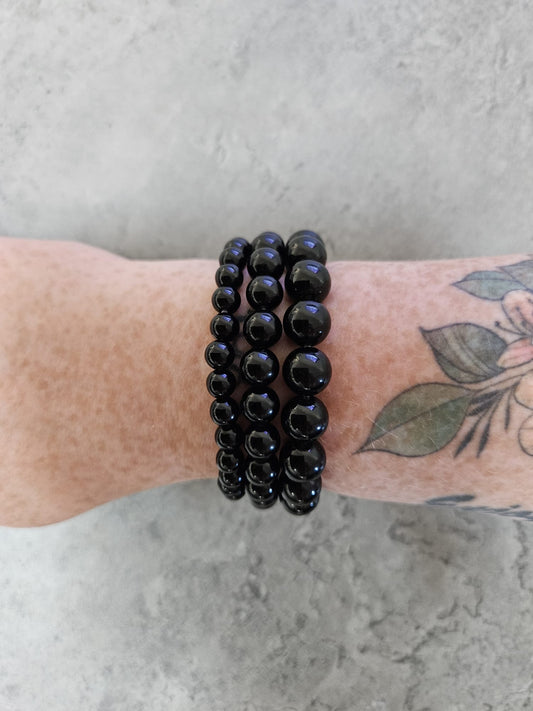 Bracelet Obsidienne