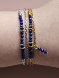 Bracelet Athénaïs - Lapis Lazuli