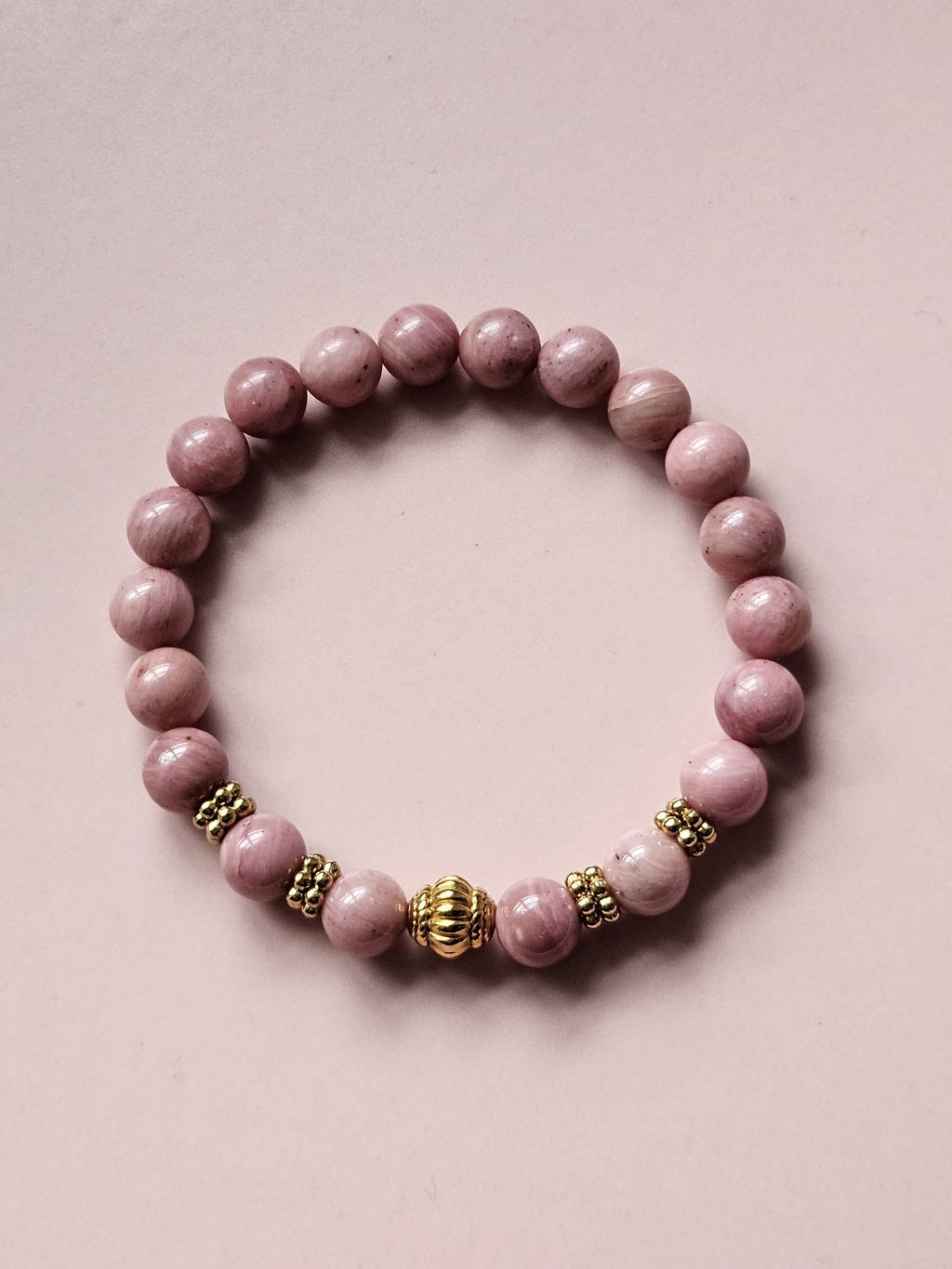 Bracelet Céleste - Rhodonite