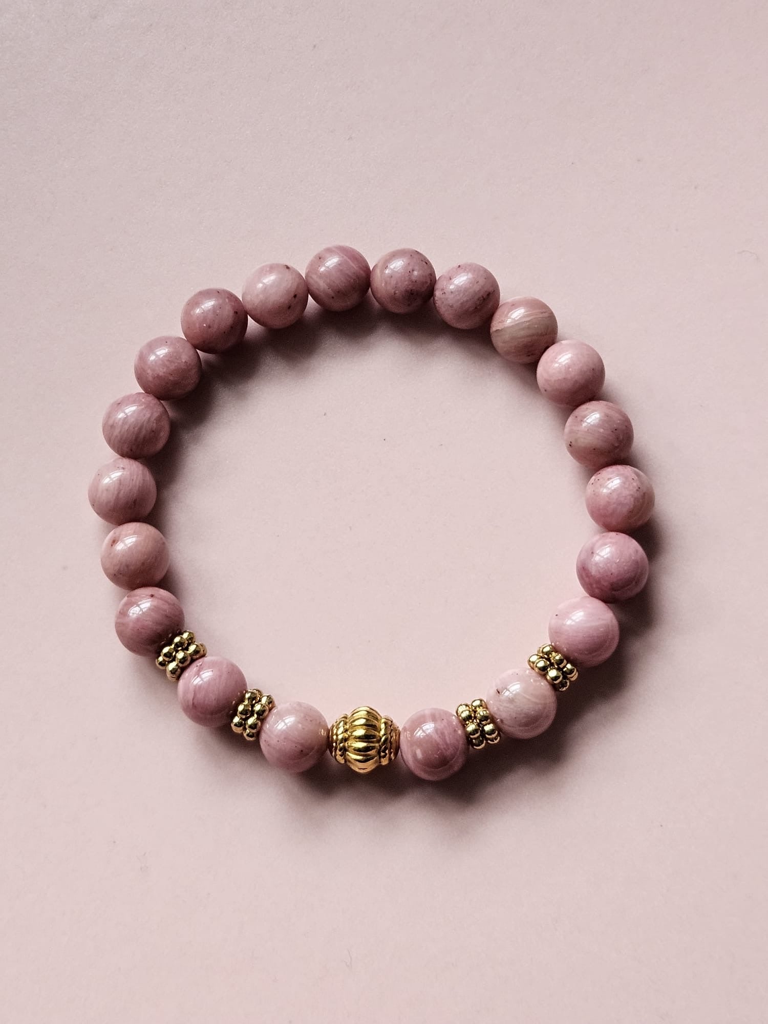 Bracelet Céleste - Rhodonite