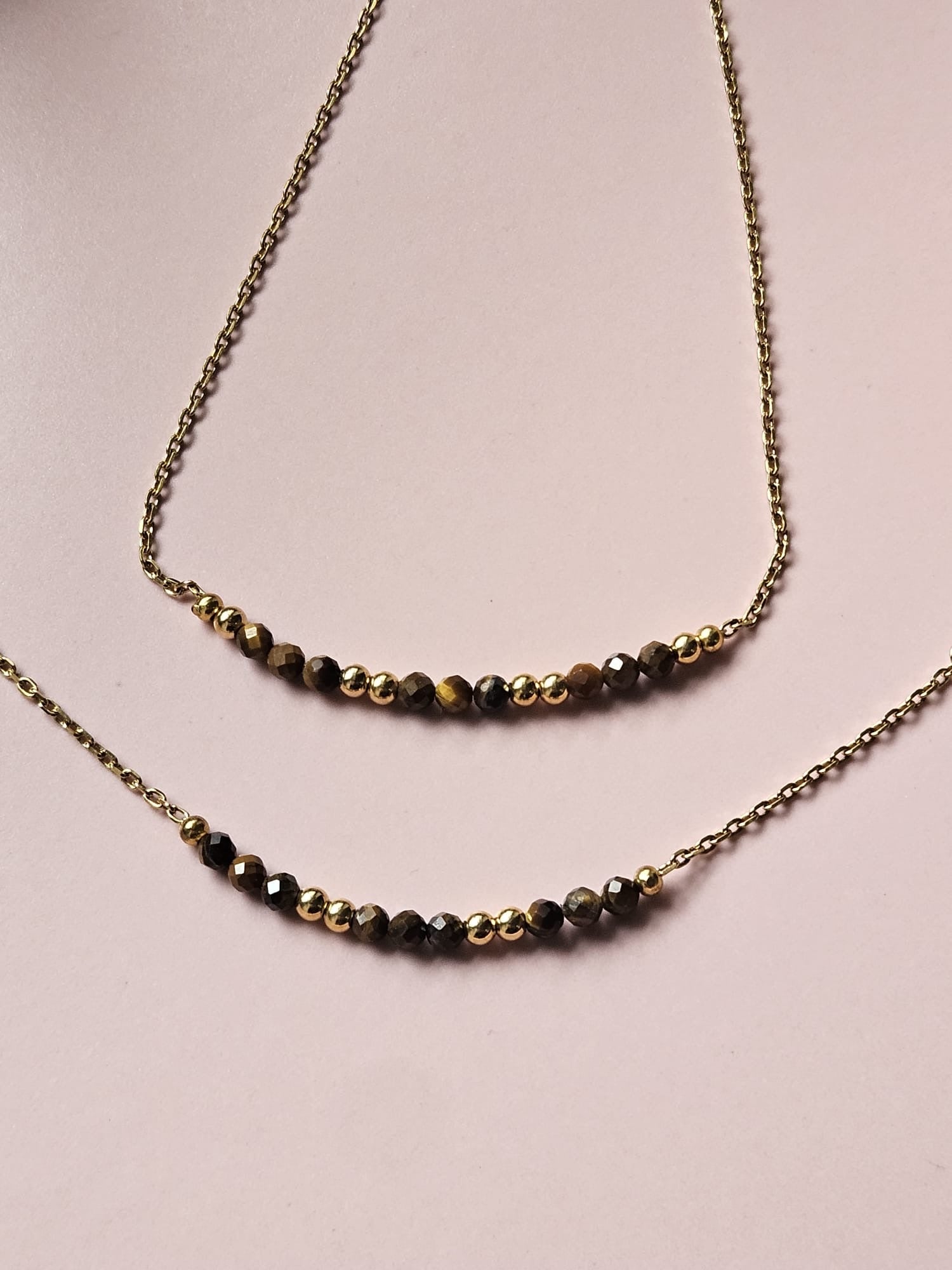 Parure en Œil de Tigre