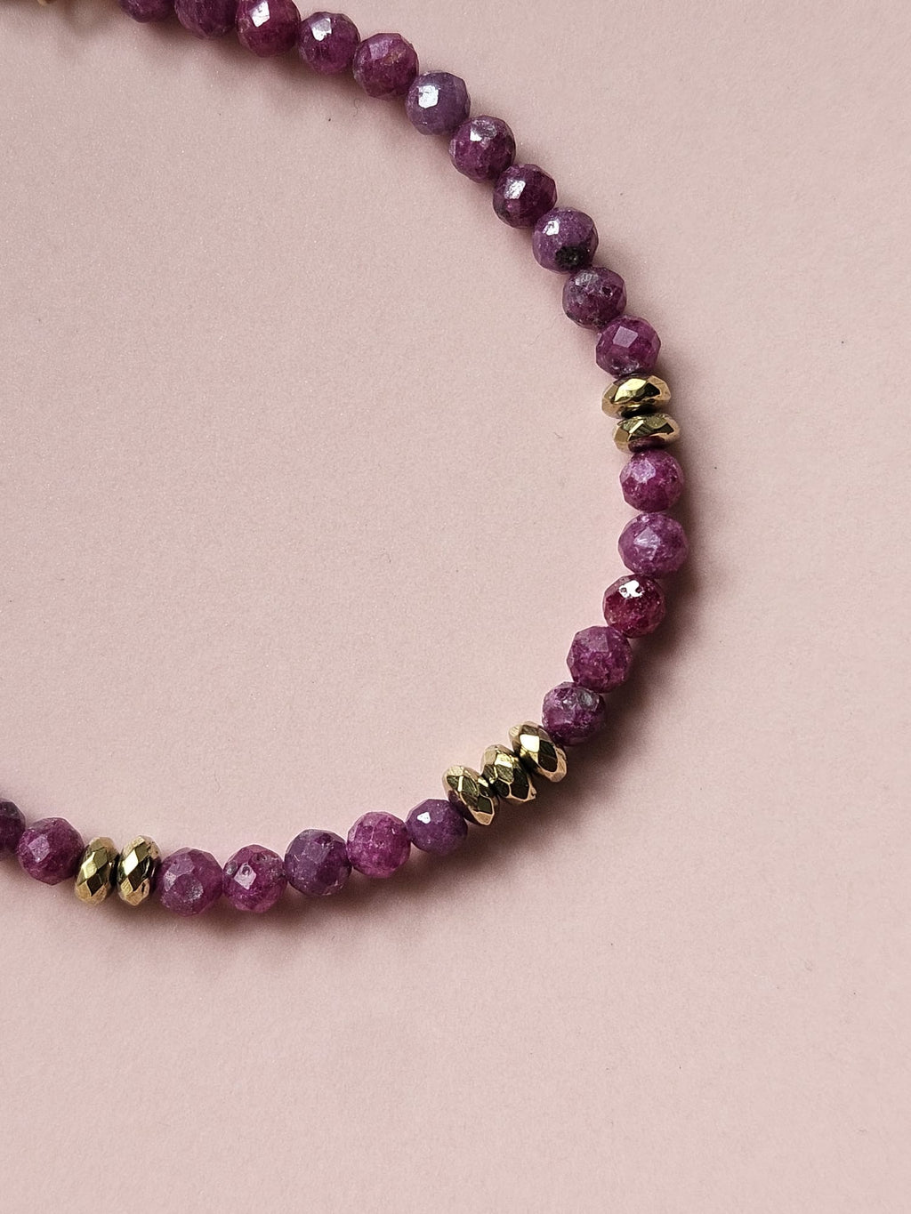 Bracelet Éden - Rubis de Tanzanie