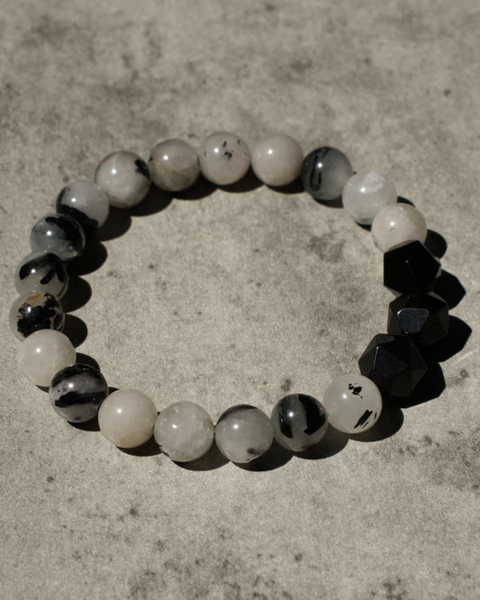 Bracelet Rock - Quartz Tourmaline