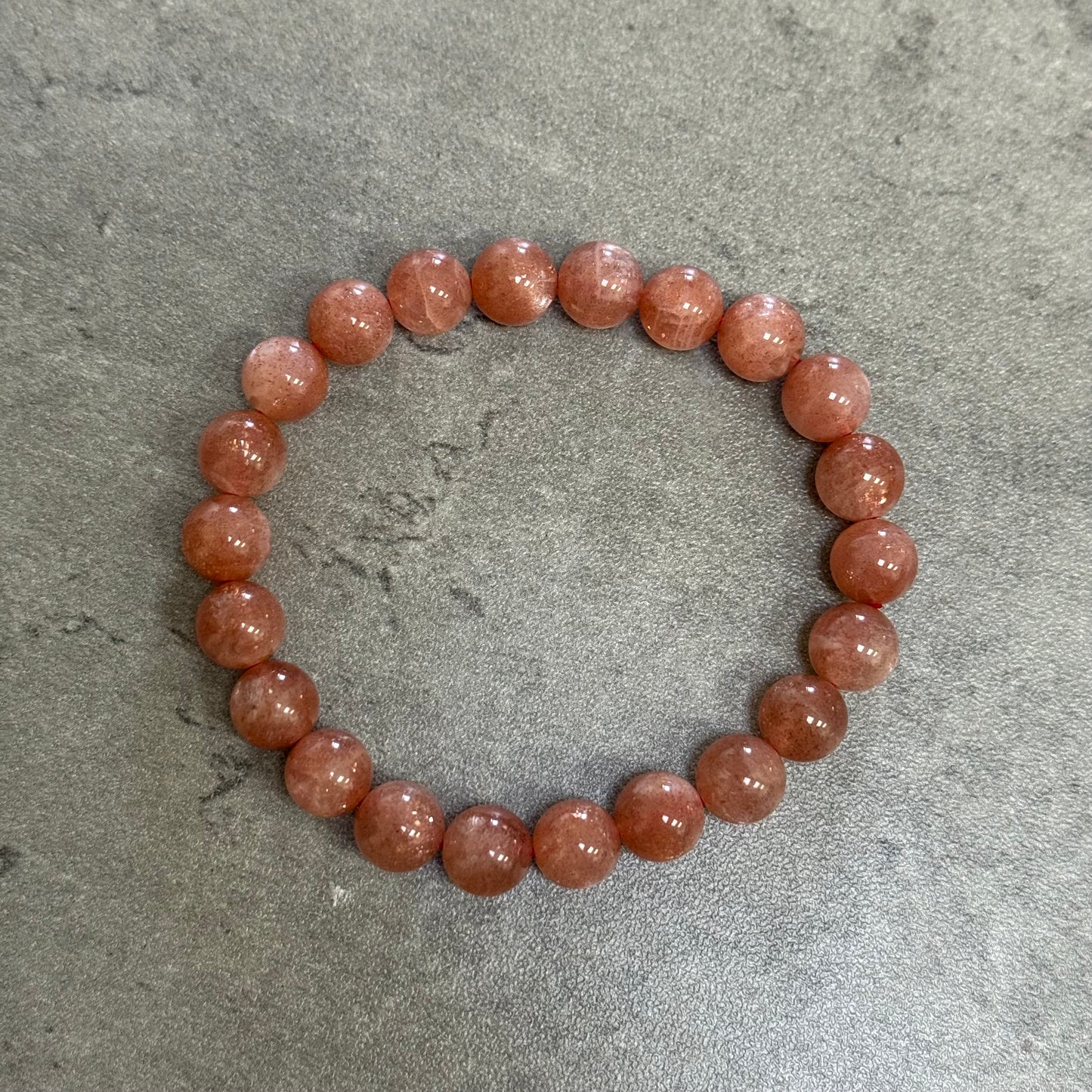 Bracelet - Pierre De Lune Pêche