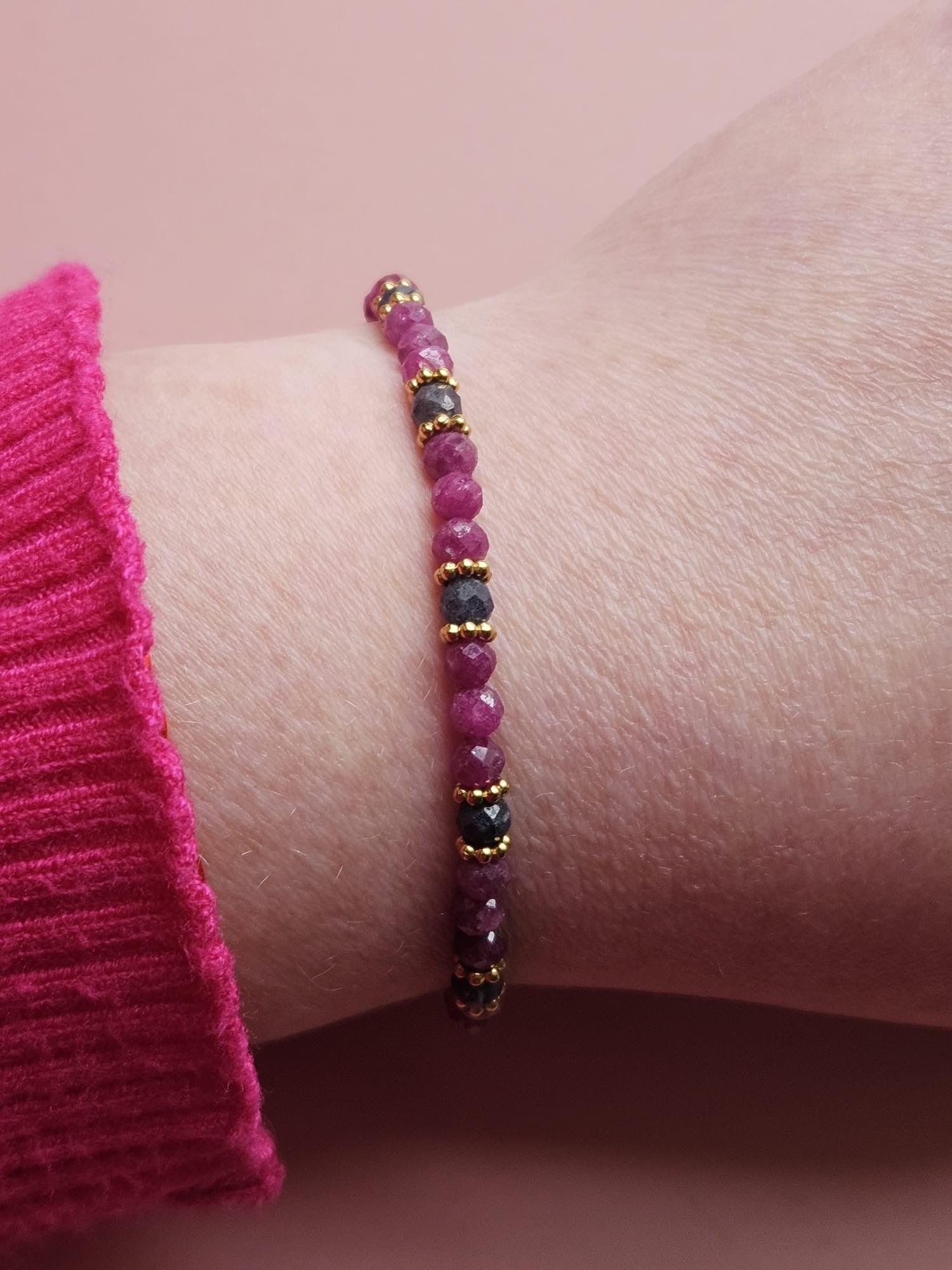 Bracelet Gianna - Saphir Rubis