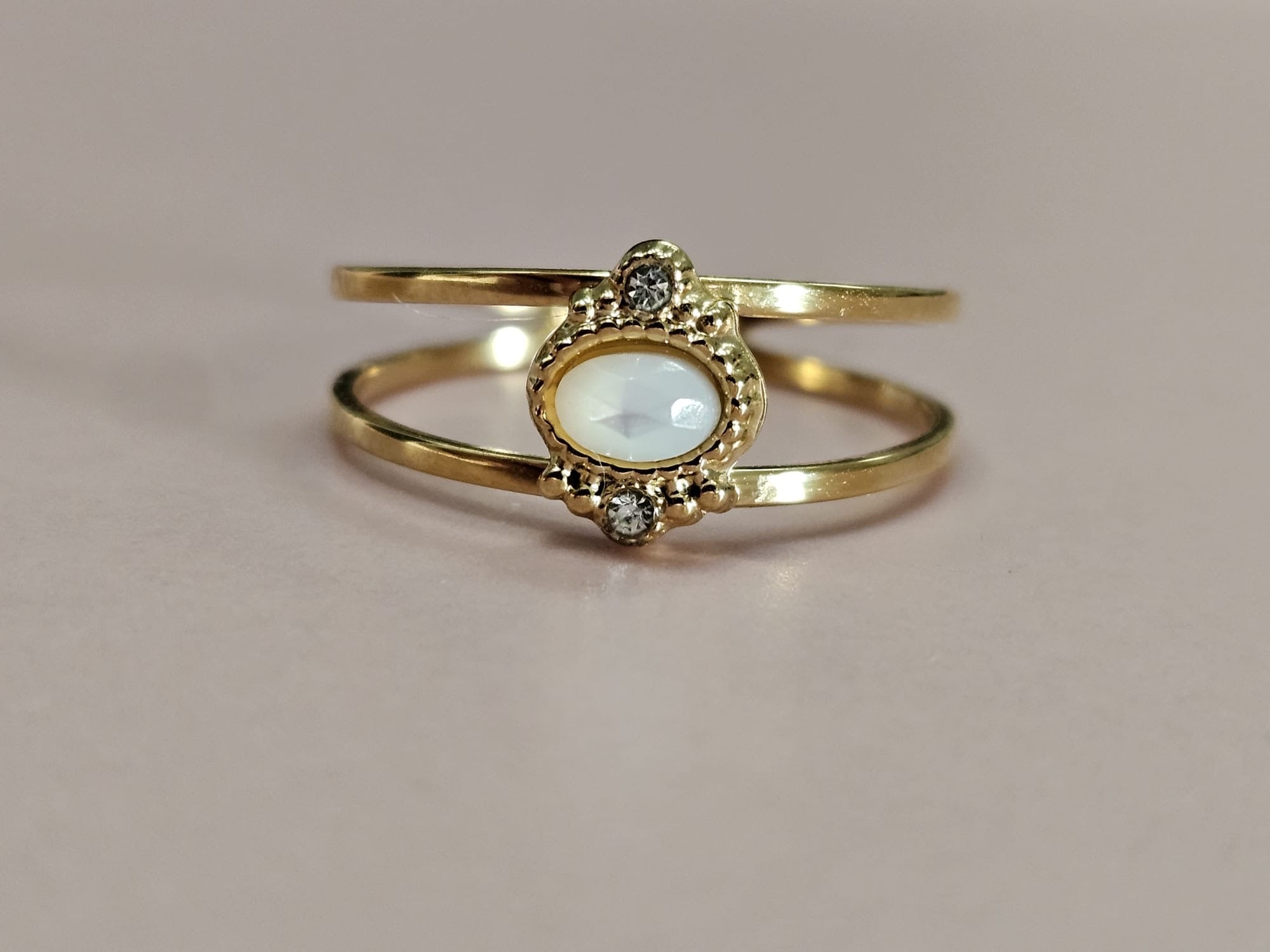 Bague Nataïs - Nacre