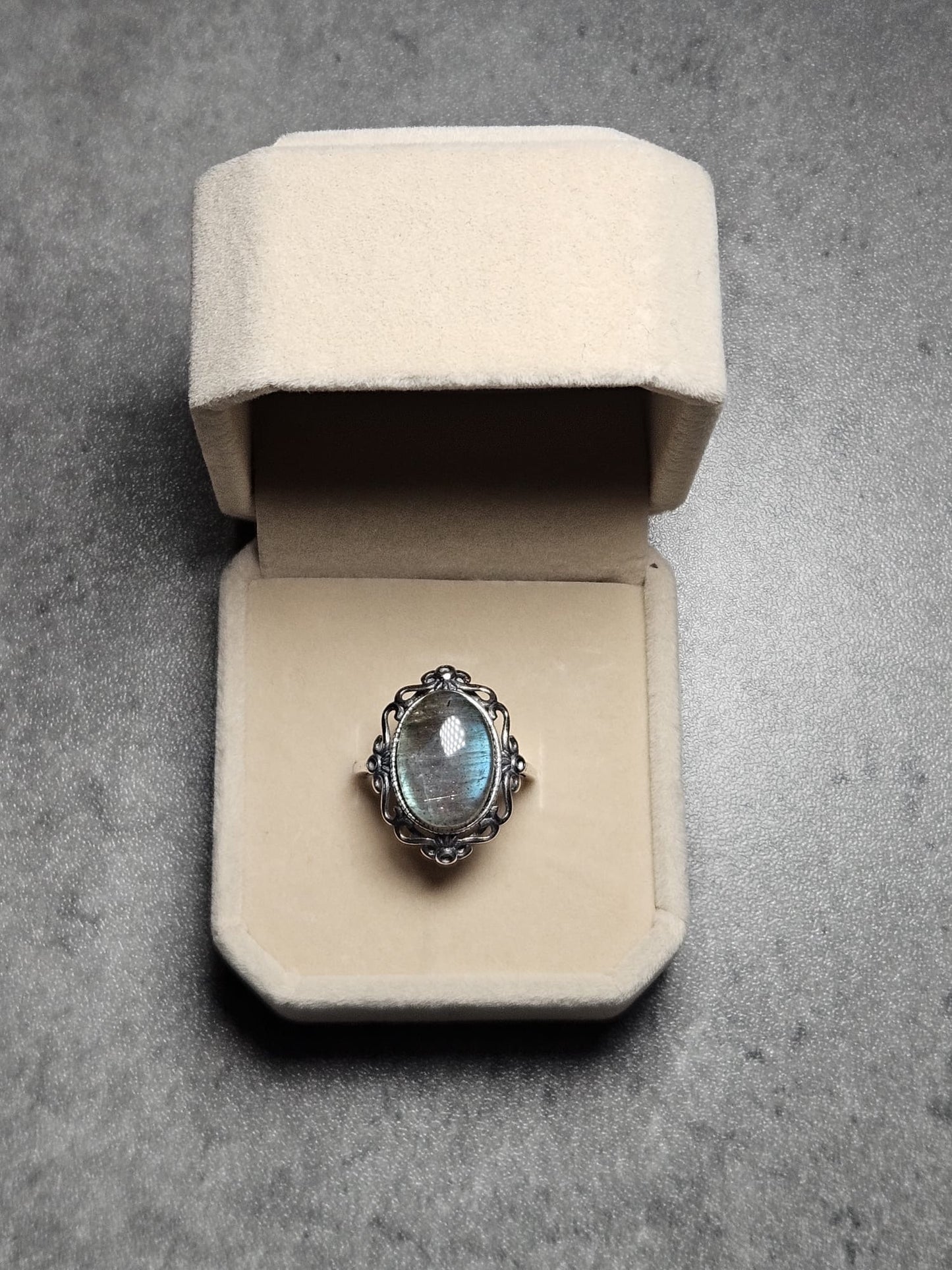 Bague Vintage - Labradorite