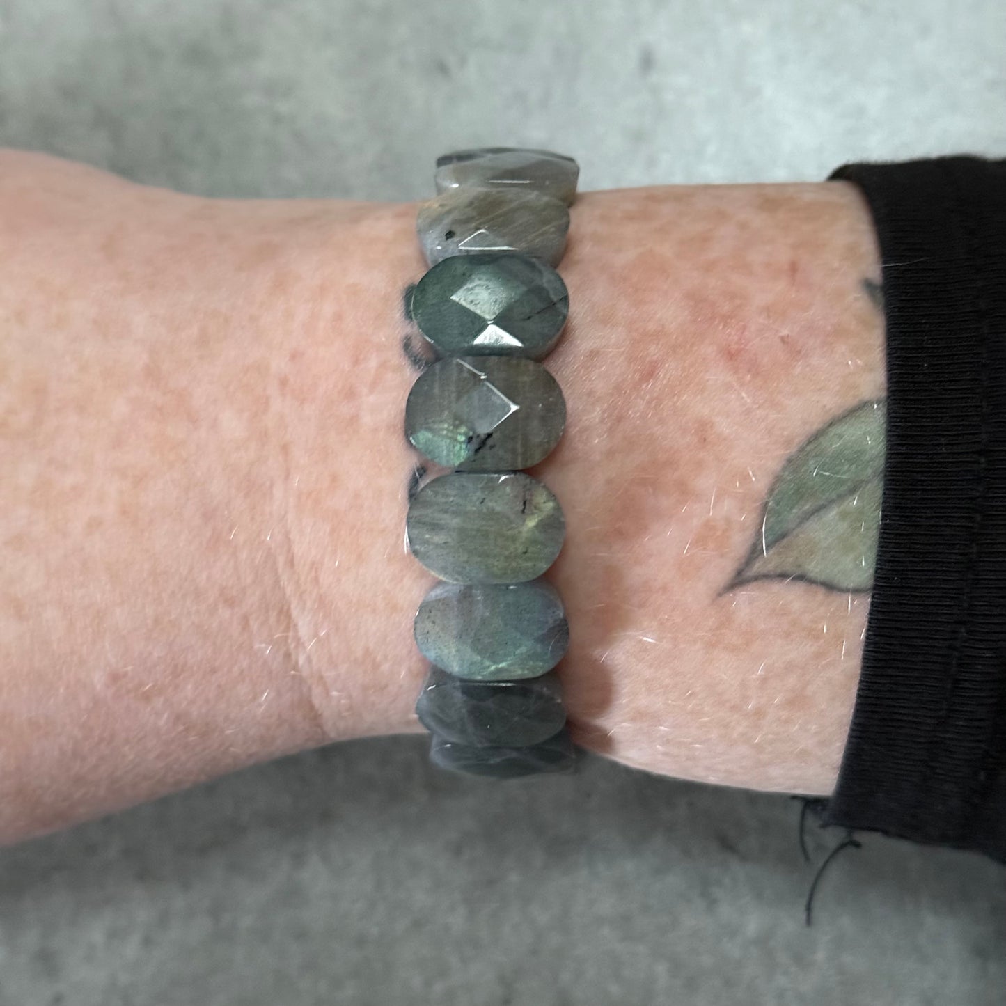 Bracelet Noé - Labradorite , Quartz rose ou Amazonite
