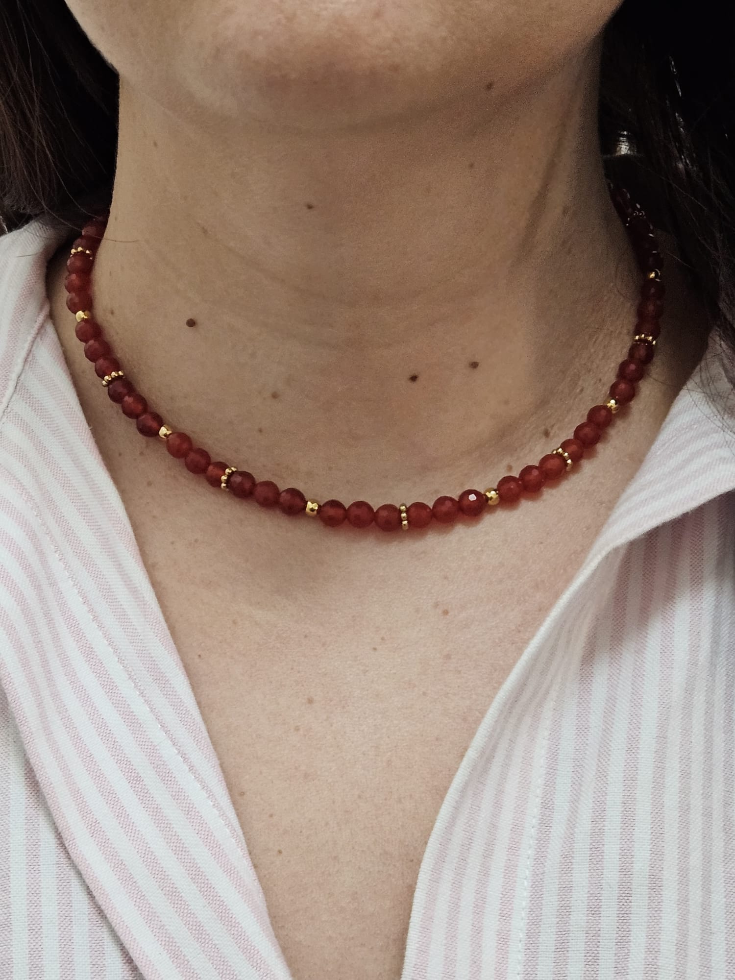 Parure Sabine - Cornaline