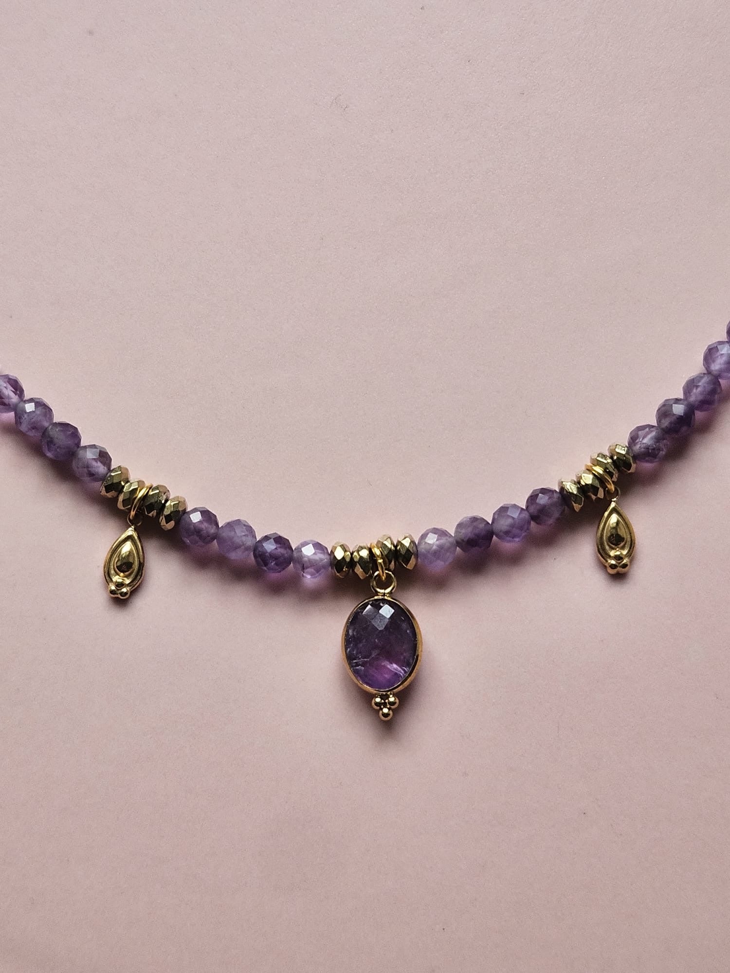 Collier Divina - Améthyste
