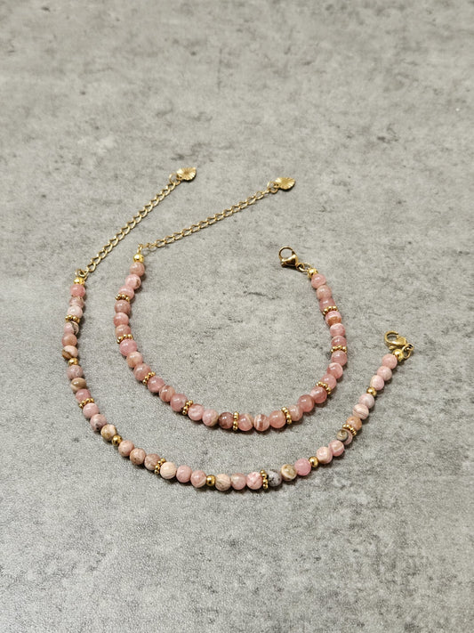 Bracelet Andréa - Rhodochrosite