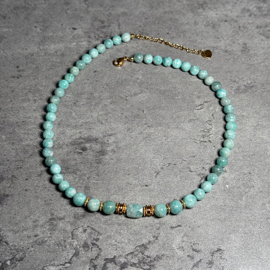 Collier Azélya - Amazonite