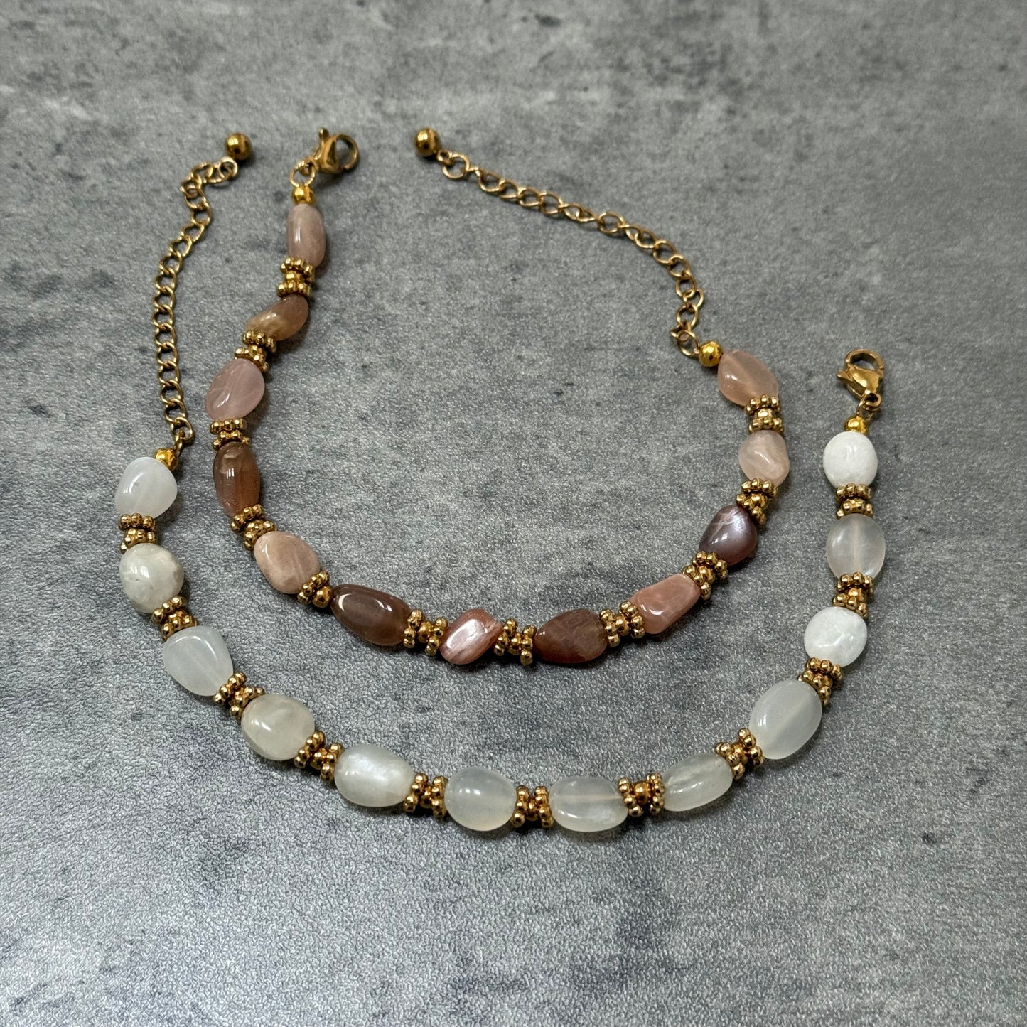 Bracelet Alysia - Pierre de Soleil ou Pierre de Lune
