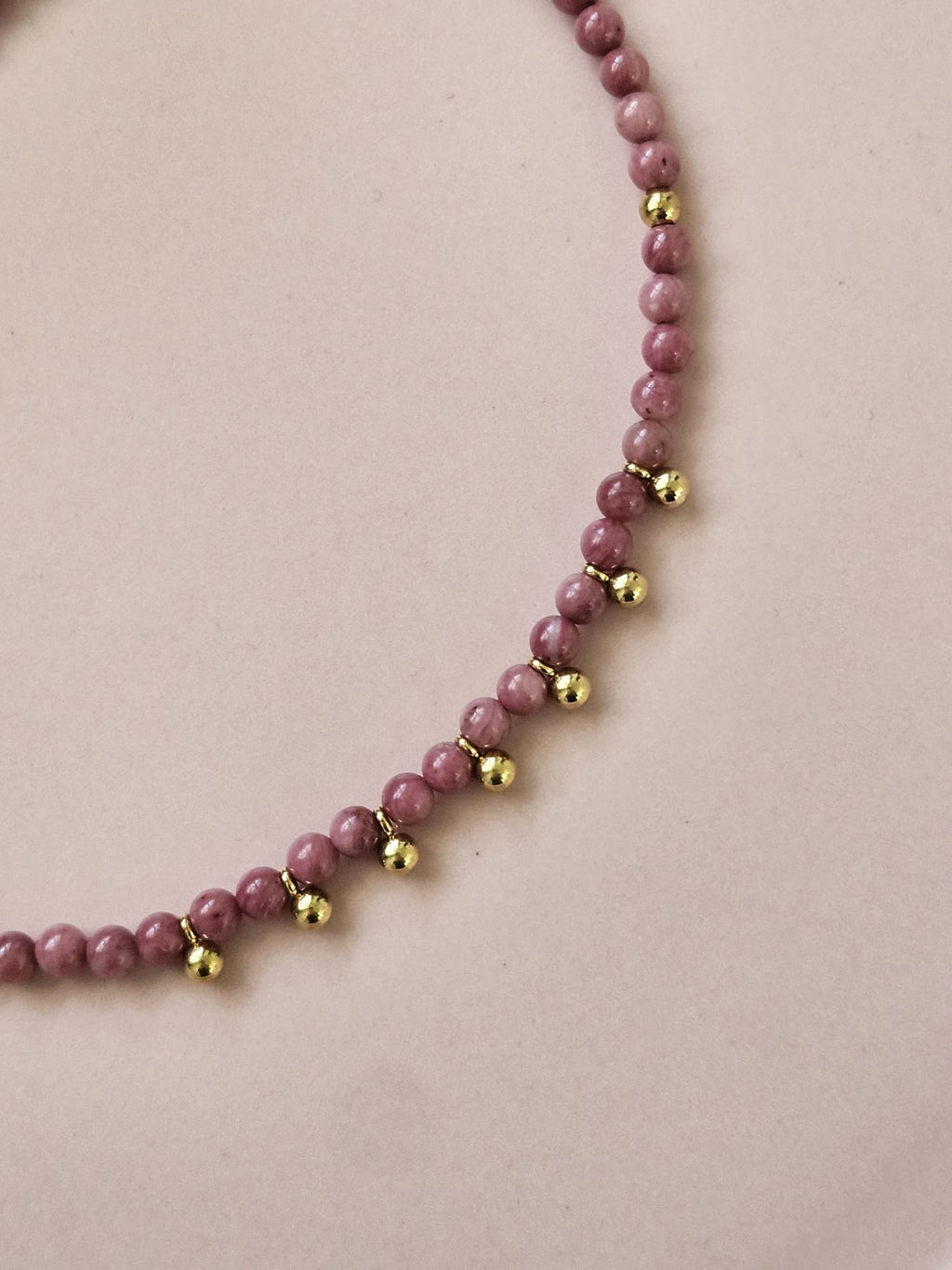 Collier Angélique - Rhodonite