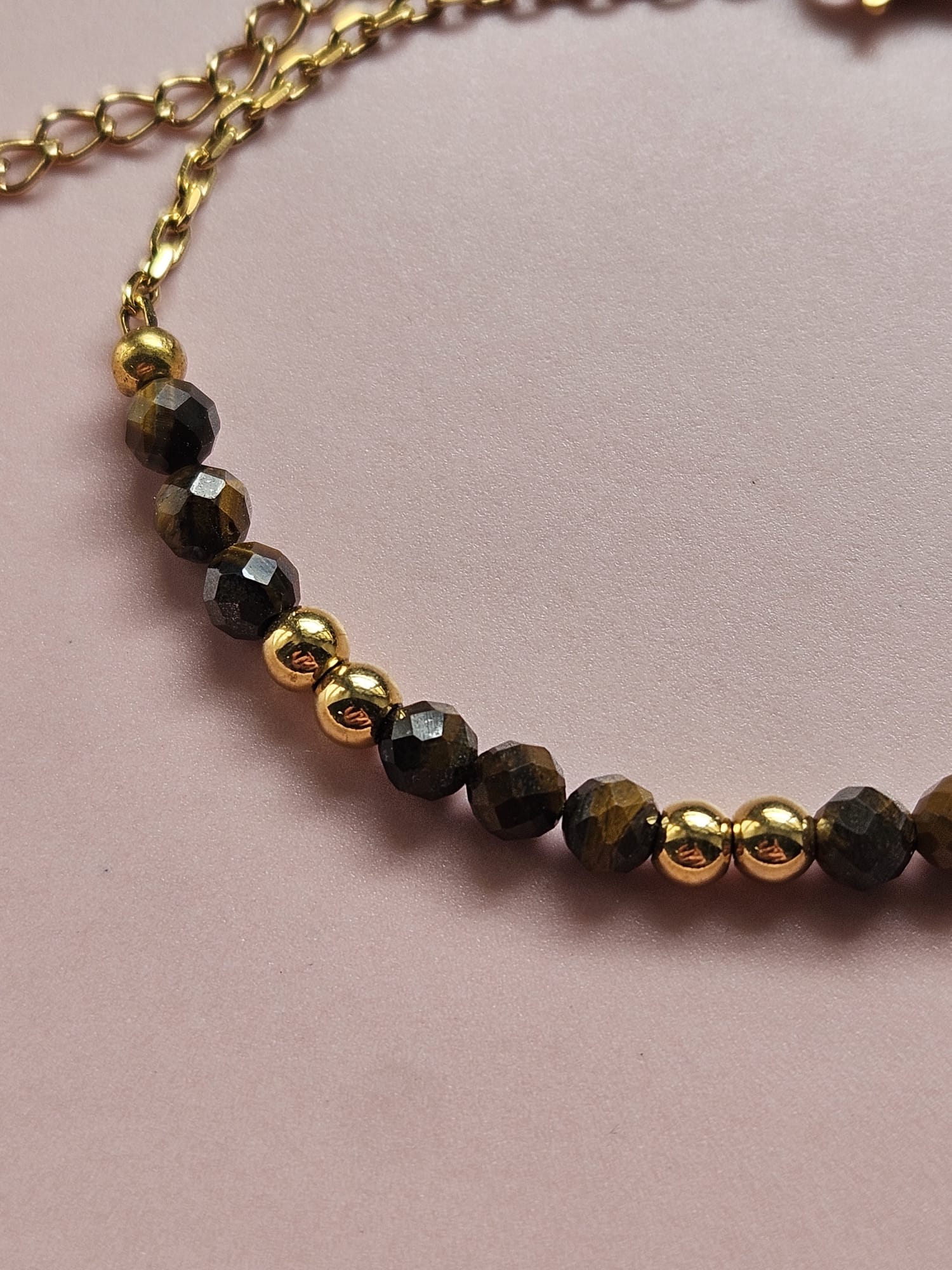 Parure en Œil de Tigre