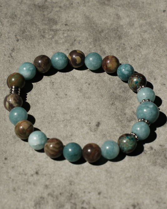 Bracelet Natural - Amazonite
