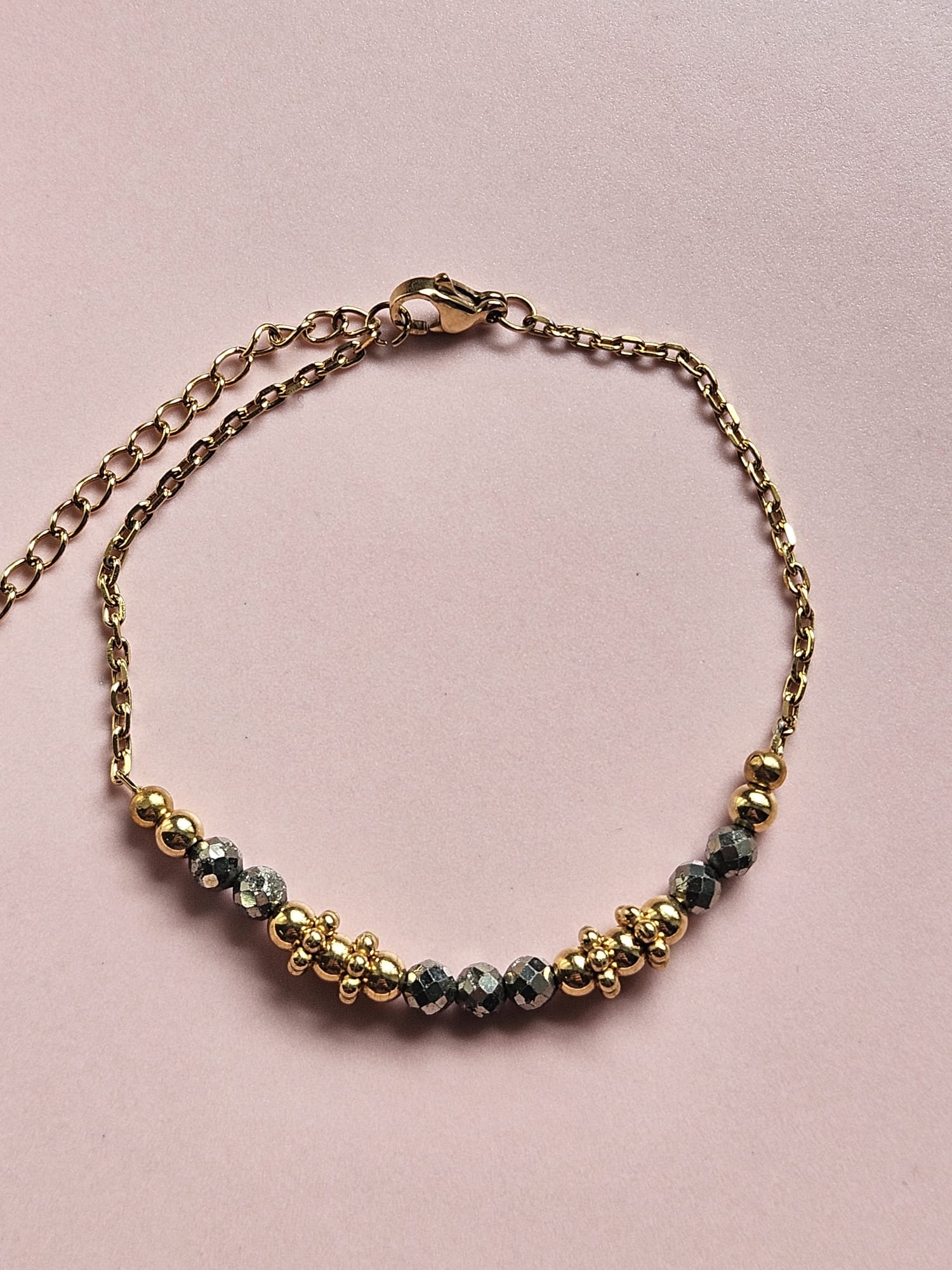 Parure Nicole - Pyrite