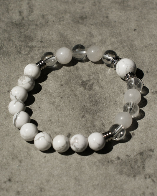 Bracelet Winter - Howlite
