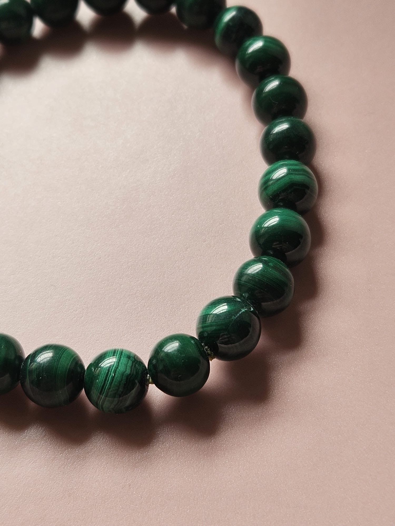 Bracelet en Malachite