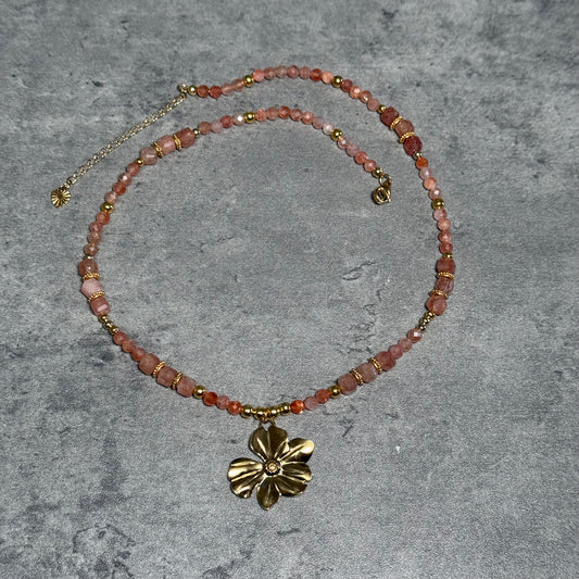 Collier Florina - Pierre de Soleil
