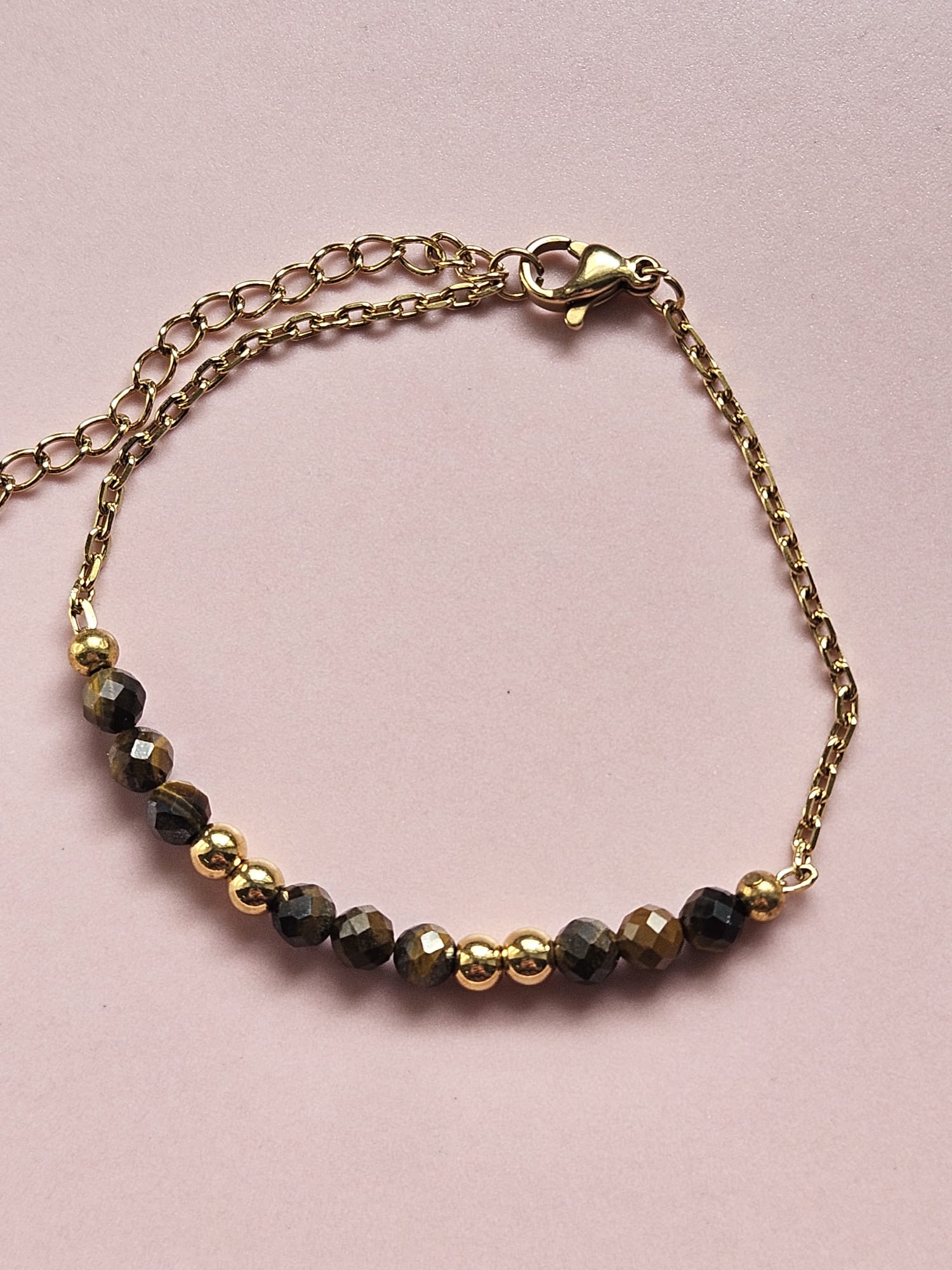 Parure en Œil de Tigre