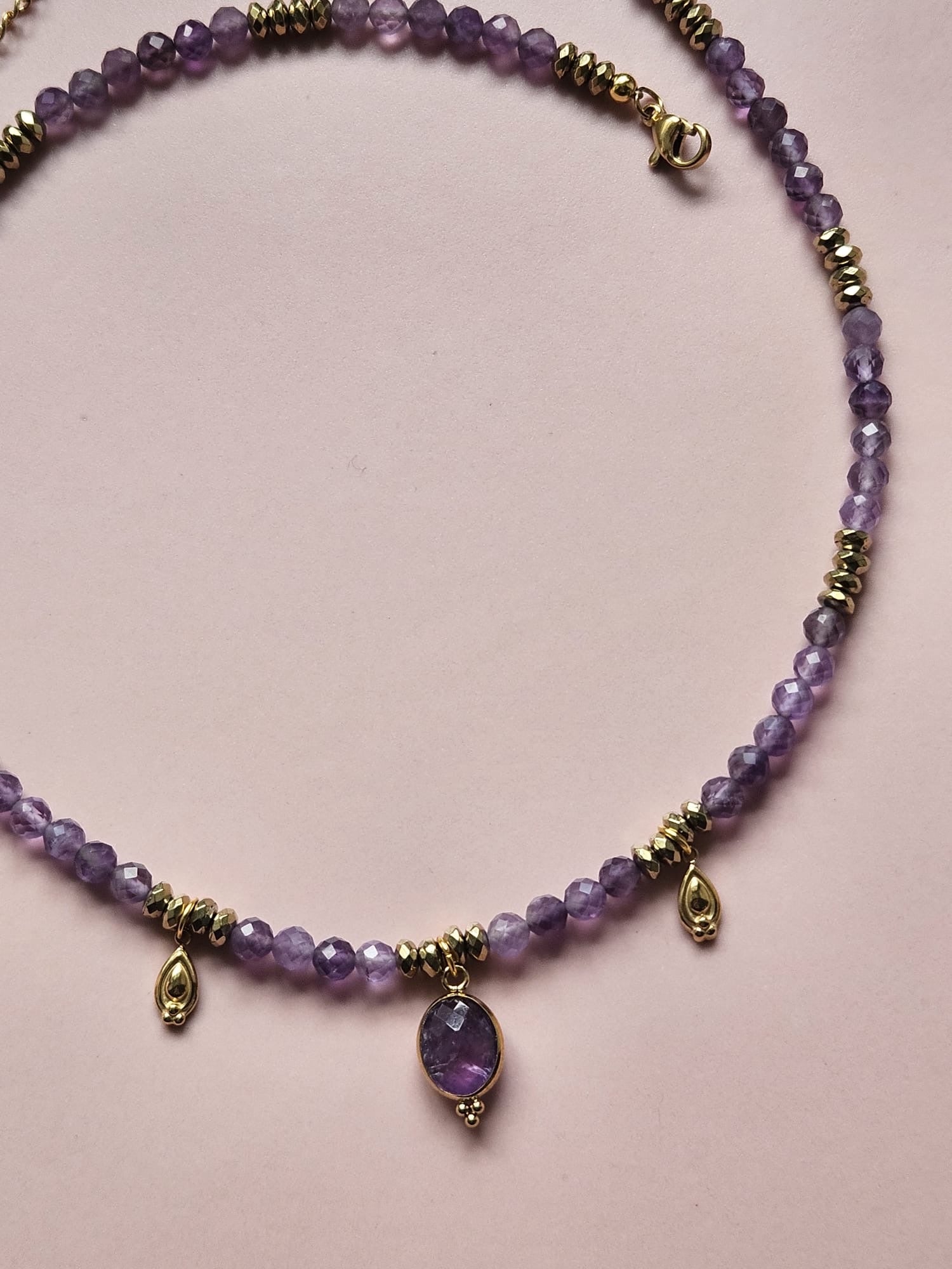 Collier Divina - Améthyste